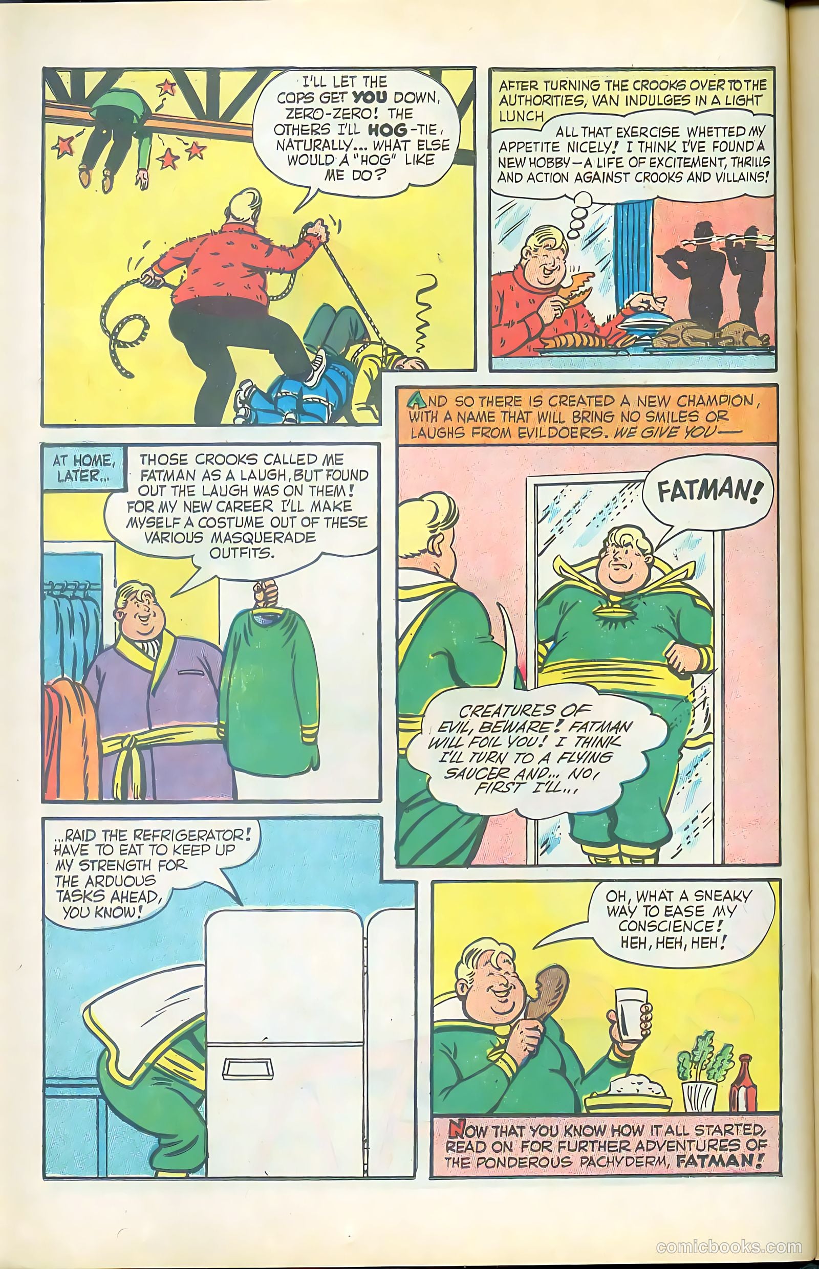 Fatman the Human Flying Saucer #1 — page 14 of 68