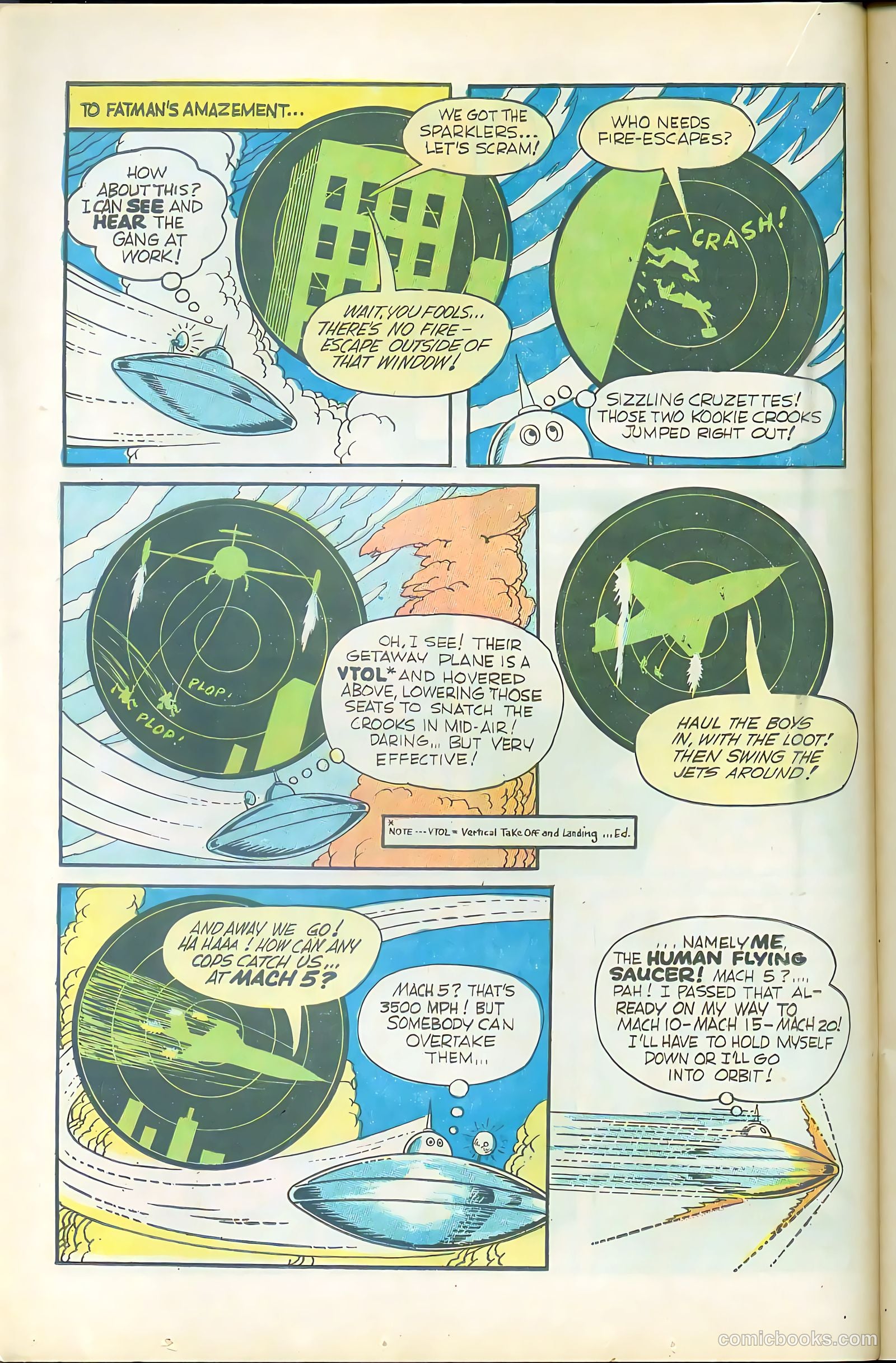 Fatman the Human Flying Saucer #1 — page 18 of 68
