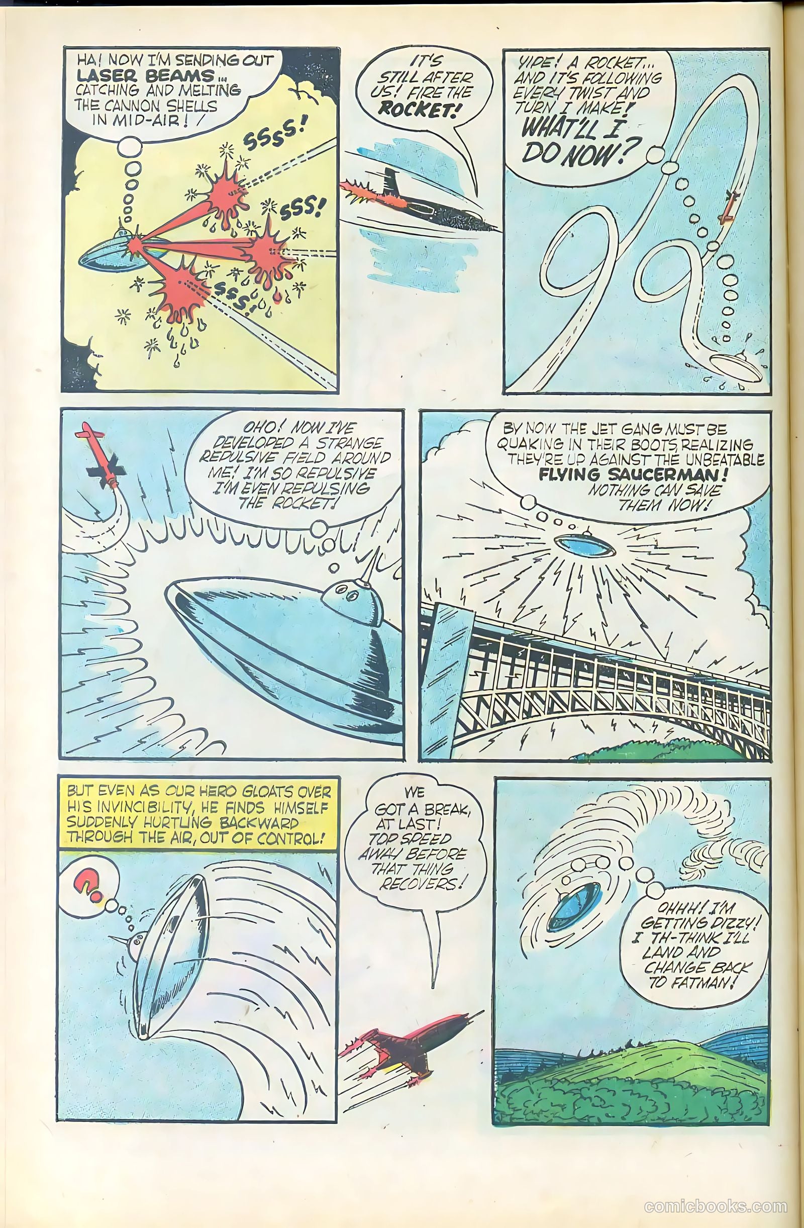Fatman the Human Flying Saucer #1 — page 20 of 68