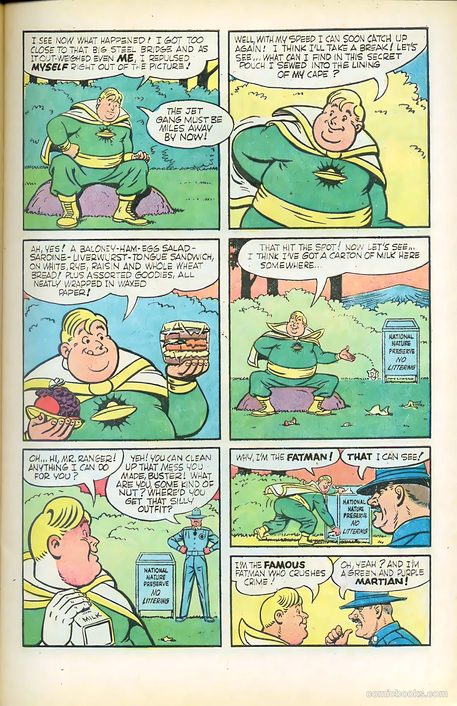 Fatman the Human Flying Saucer #1 — page 21 of 68