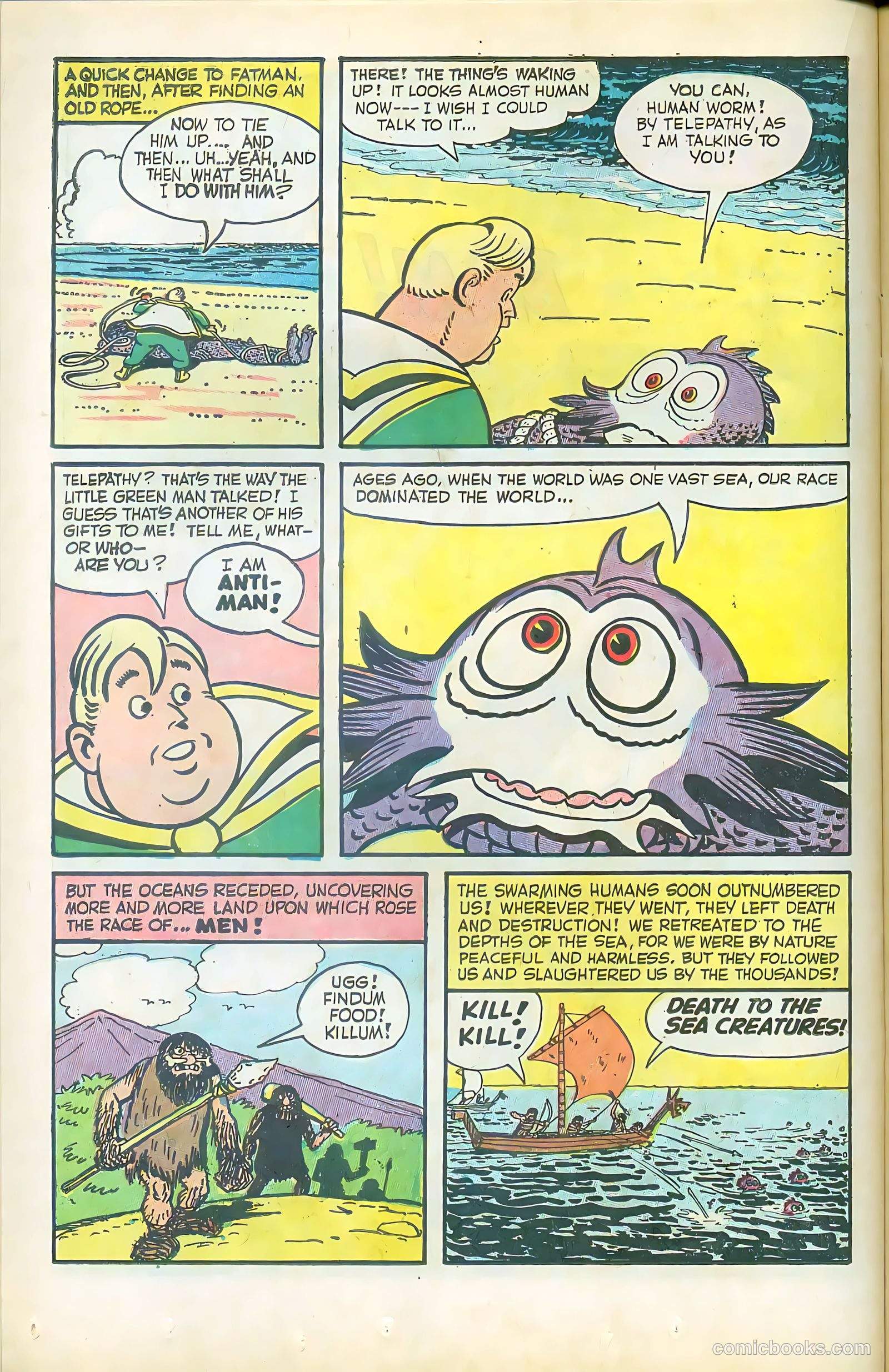 Fatman the Human Flying Saucer #1 — page 30 of 68