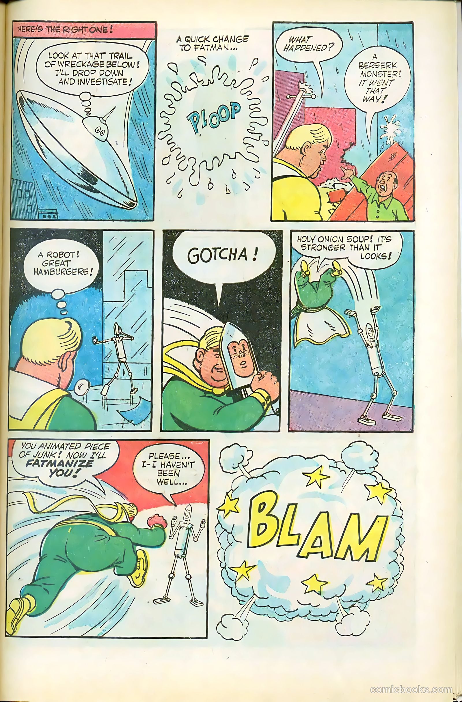 Fatman the Human Flying Saucer #1 — page 49 of 68