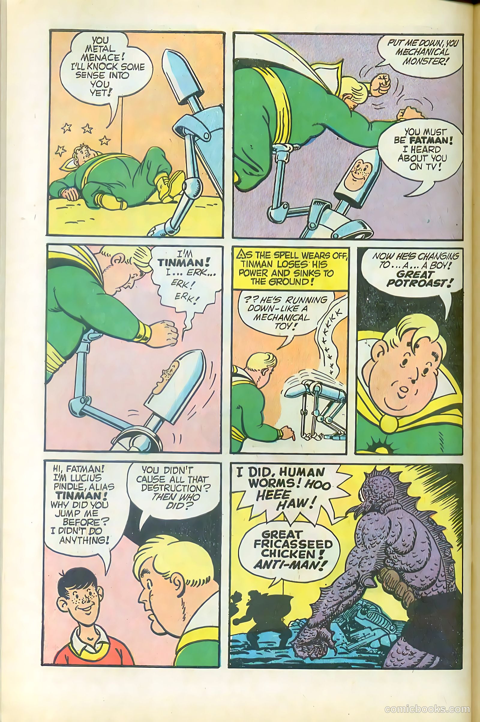 Fatman the Human Flying Saucer #1 — page 50 of 68