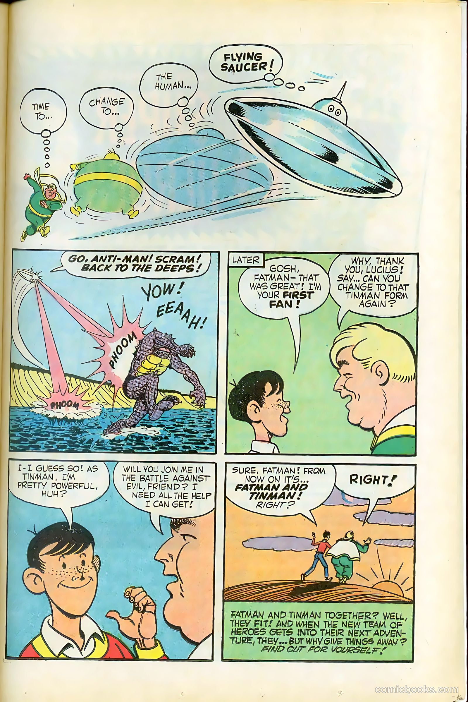 Fatman the Human Flying Saucer #1 — page 51 of 68