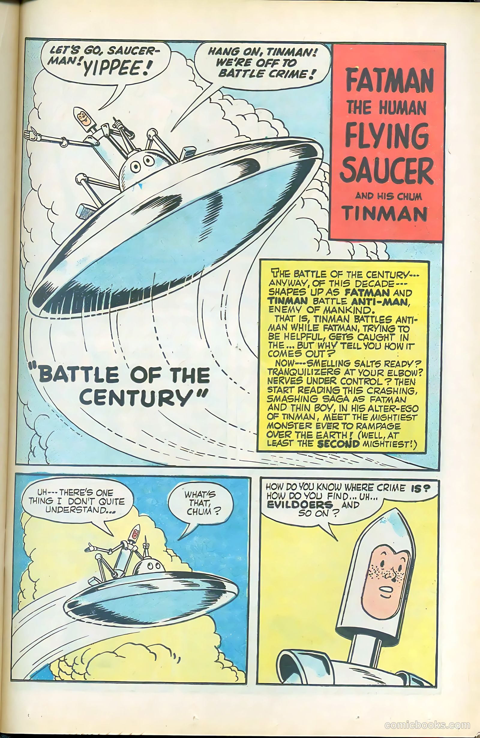 Fatman the Human Flying Saucer #1 — page 55 of 68