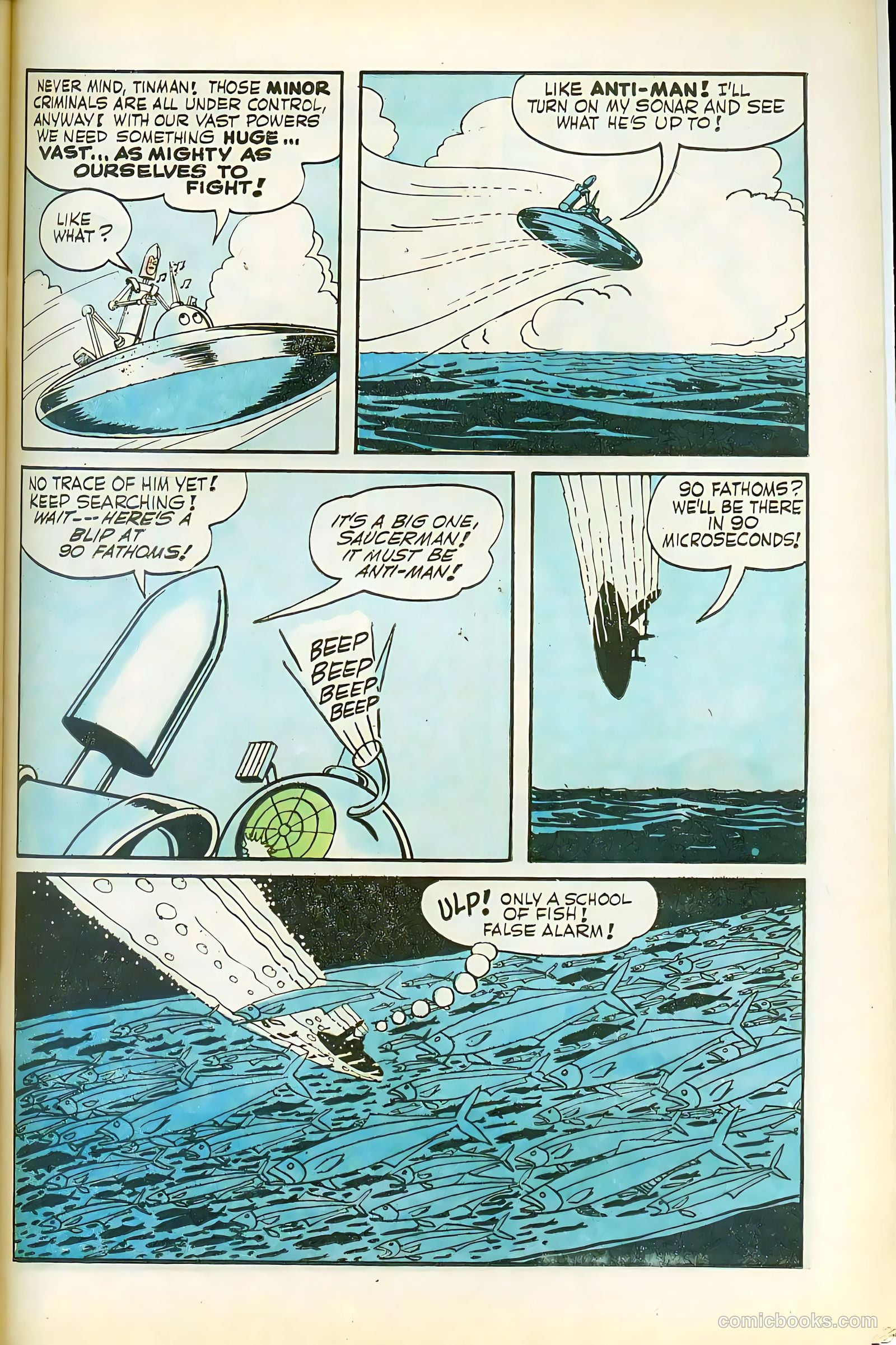 Fatman the Human Flying Saucer #1 — page 57 of 68