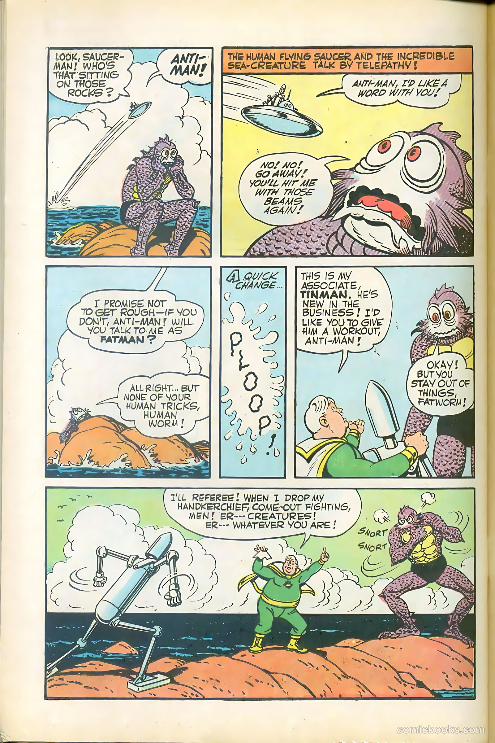 Fatman the Human Flying Saucer #1 — page 58 of 68