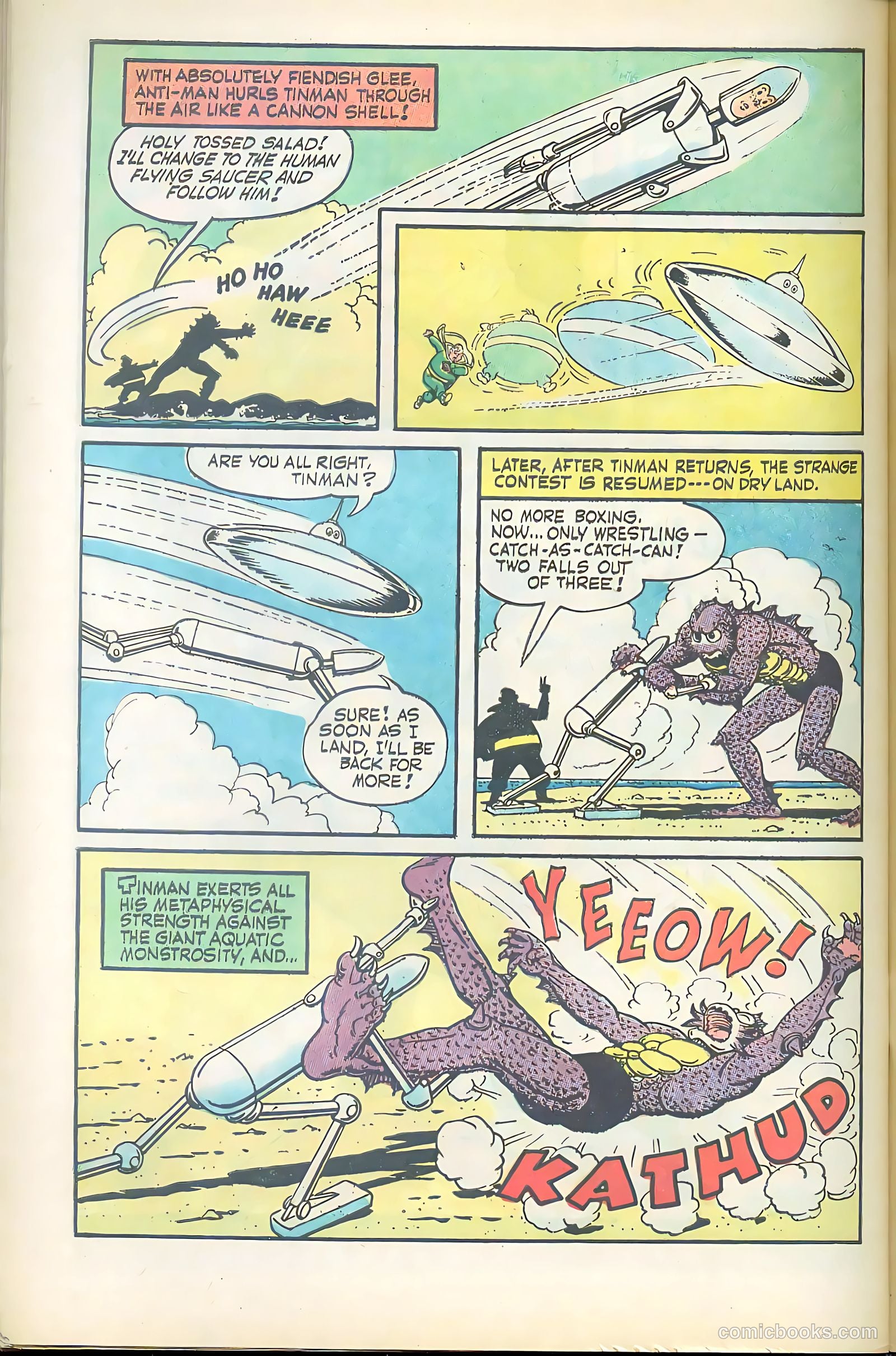 Fatman the Human Flying Saucer #1 — page 60 of 68