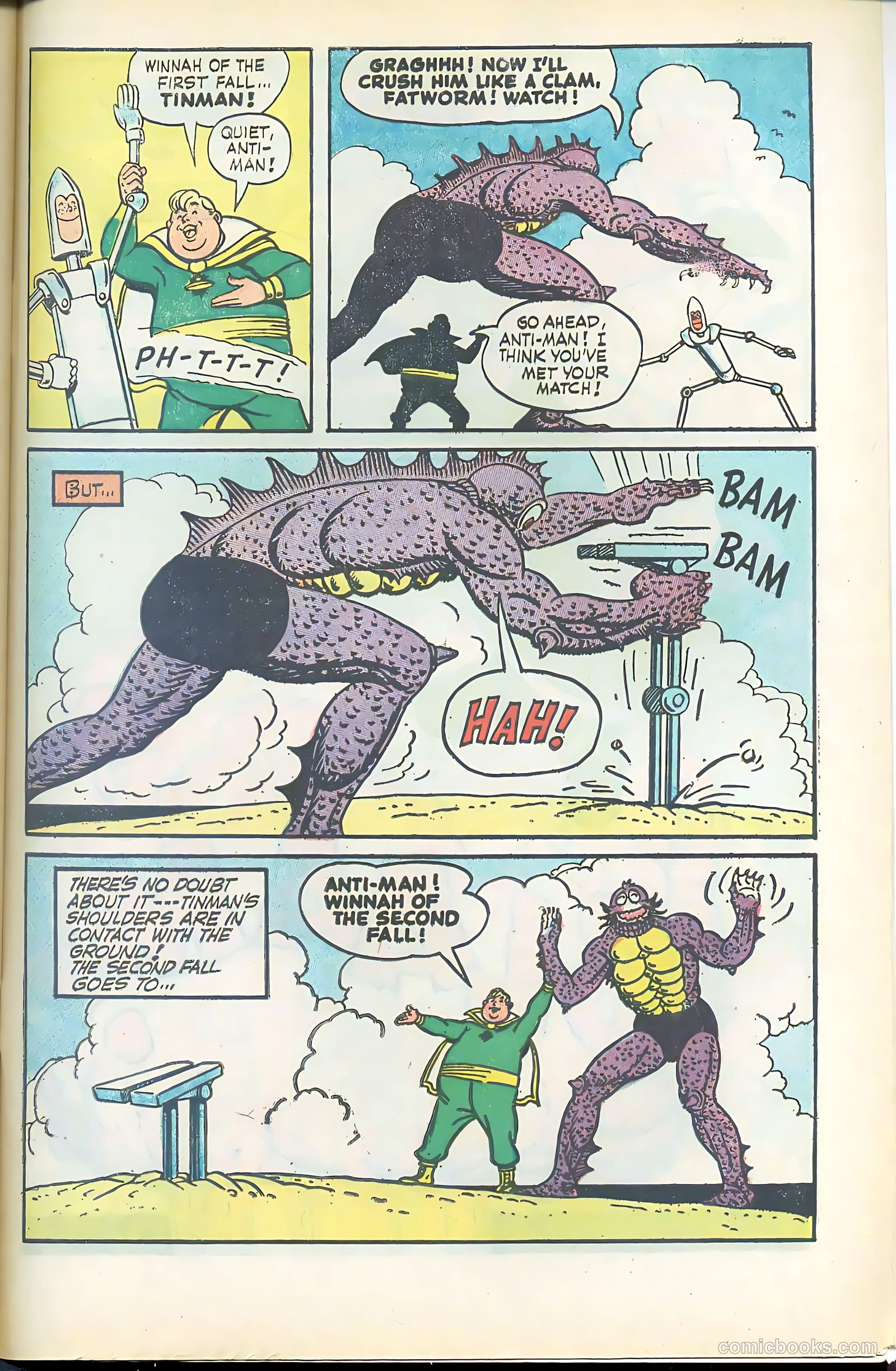 Fatman the Human Flying Saucer #1 — page 61 of 68