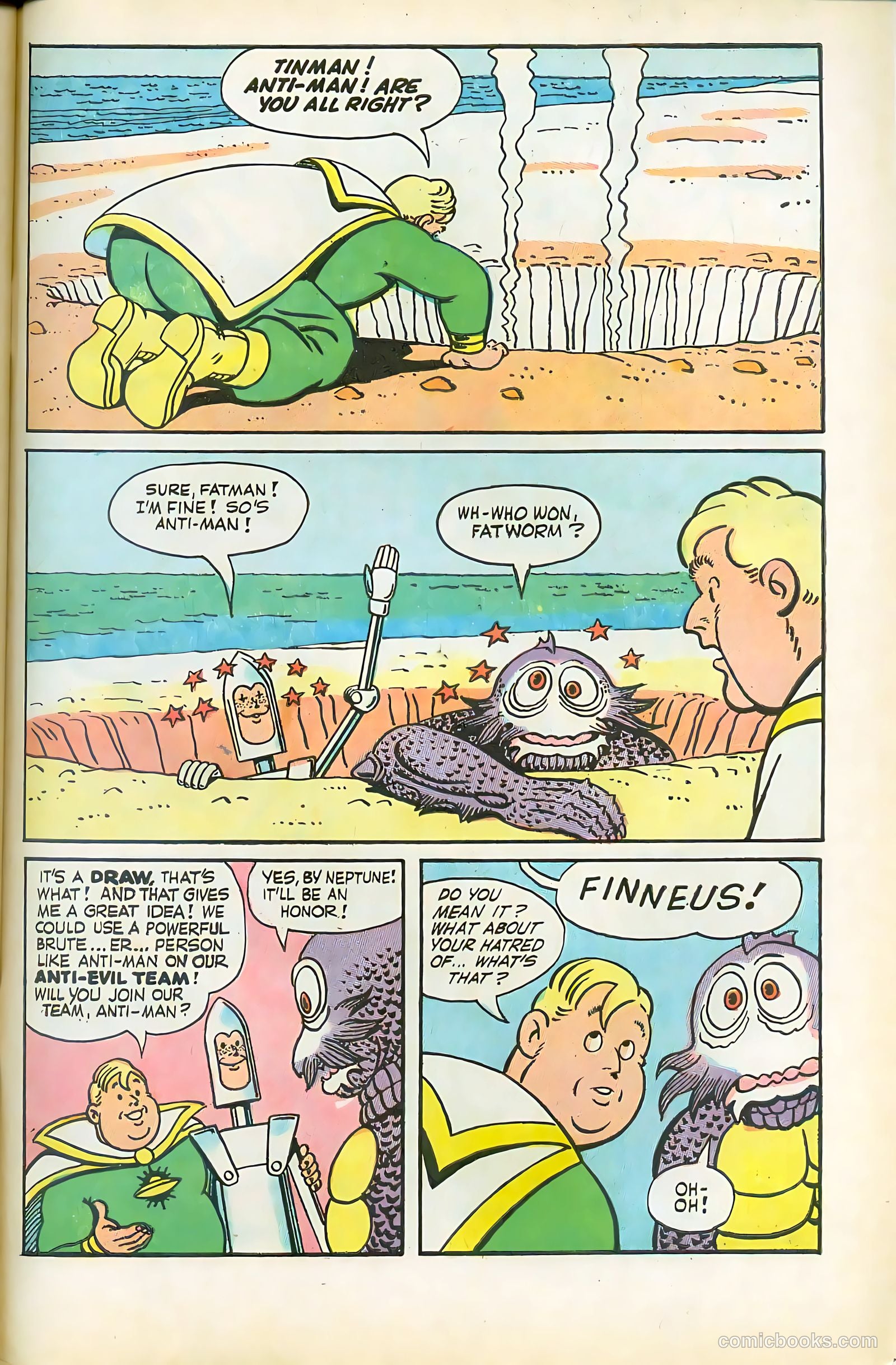 Fatman the Human Flying Saucer #1 — page 63 of 68