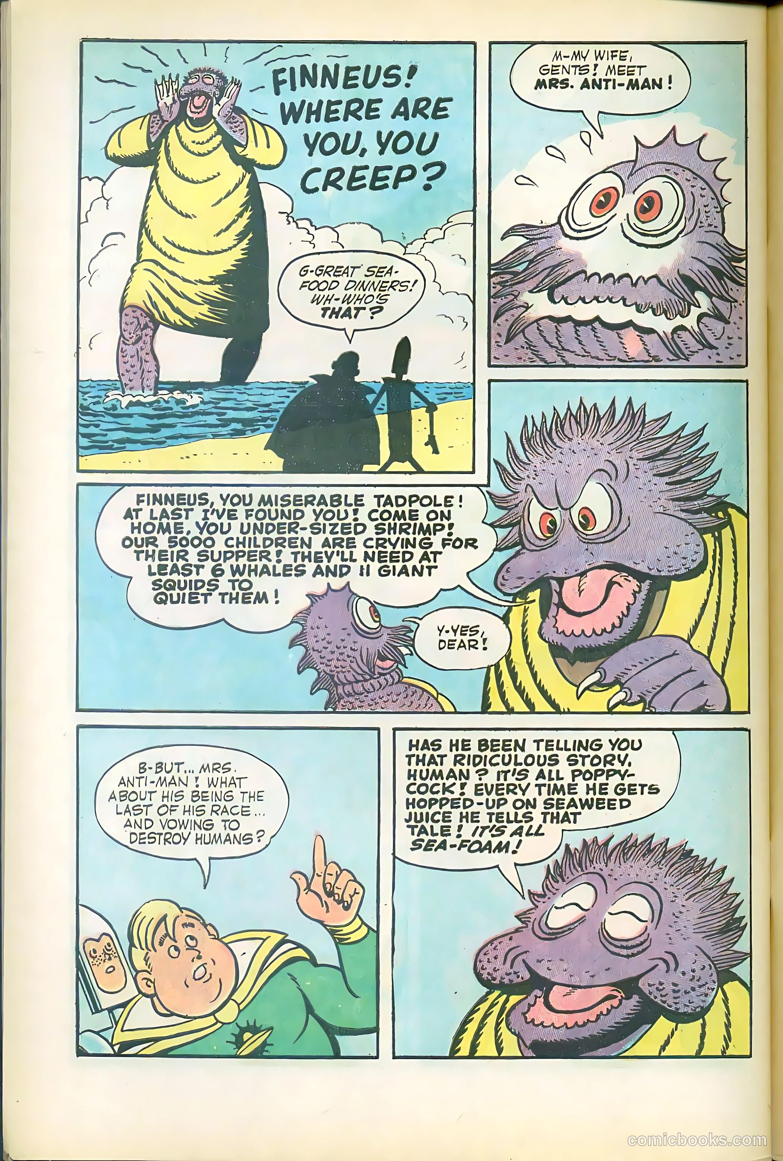 Fatman the Human Flying Saucer #1 — page 64 of 68