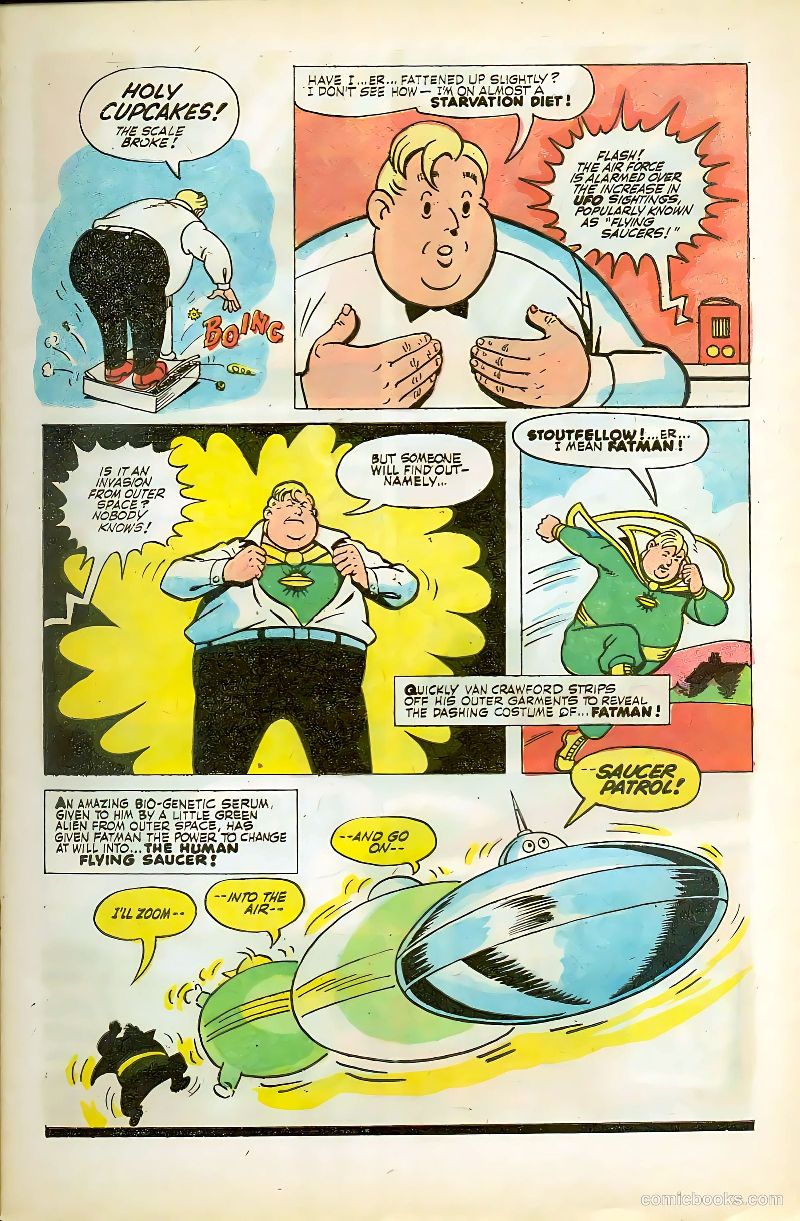 Fatman the Human Flying Saucer #2 — page 5 of 68