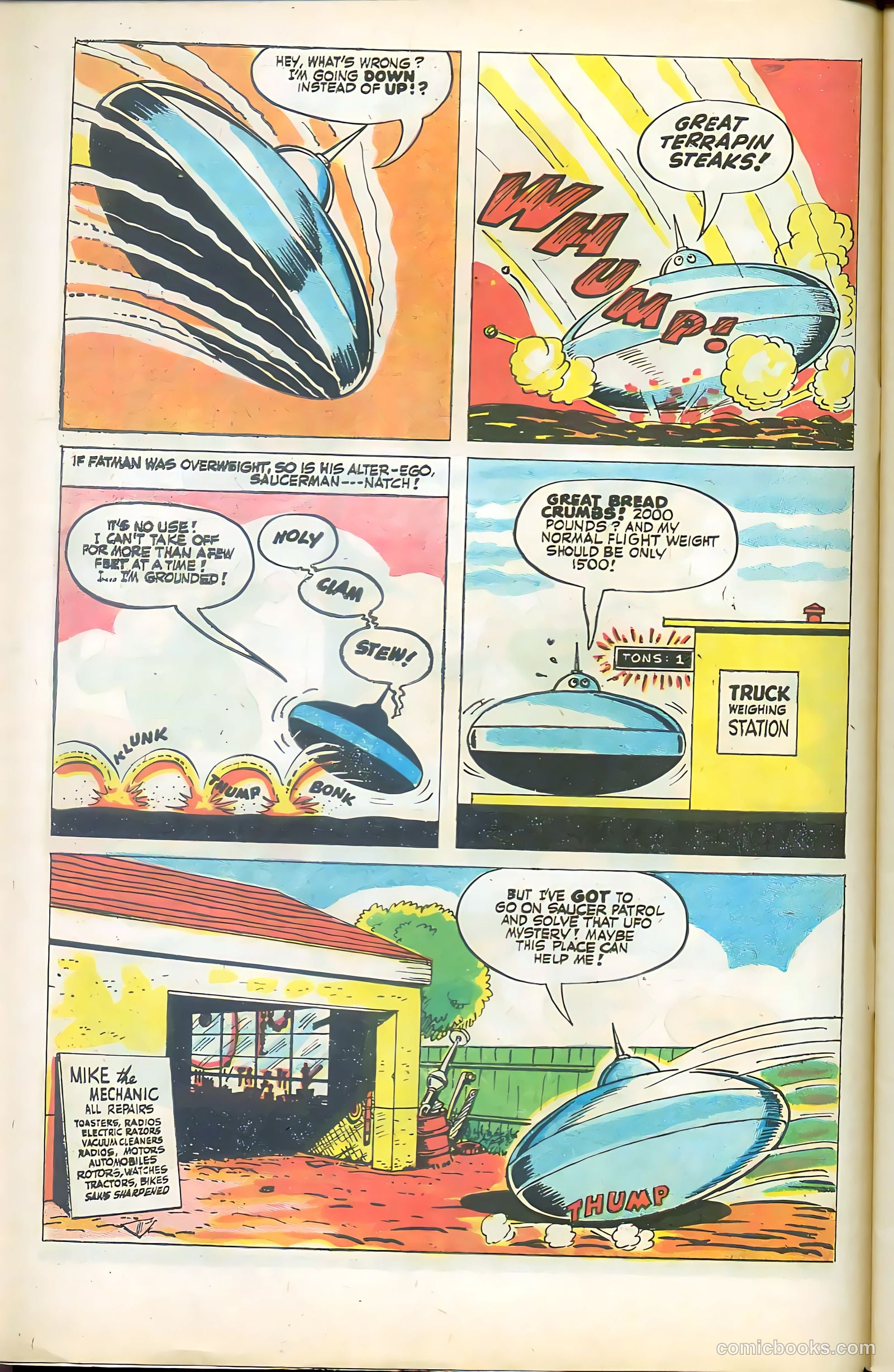 Fatman the Human Flying Saucer #2 — page 6 of 68