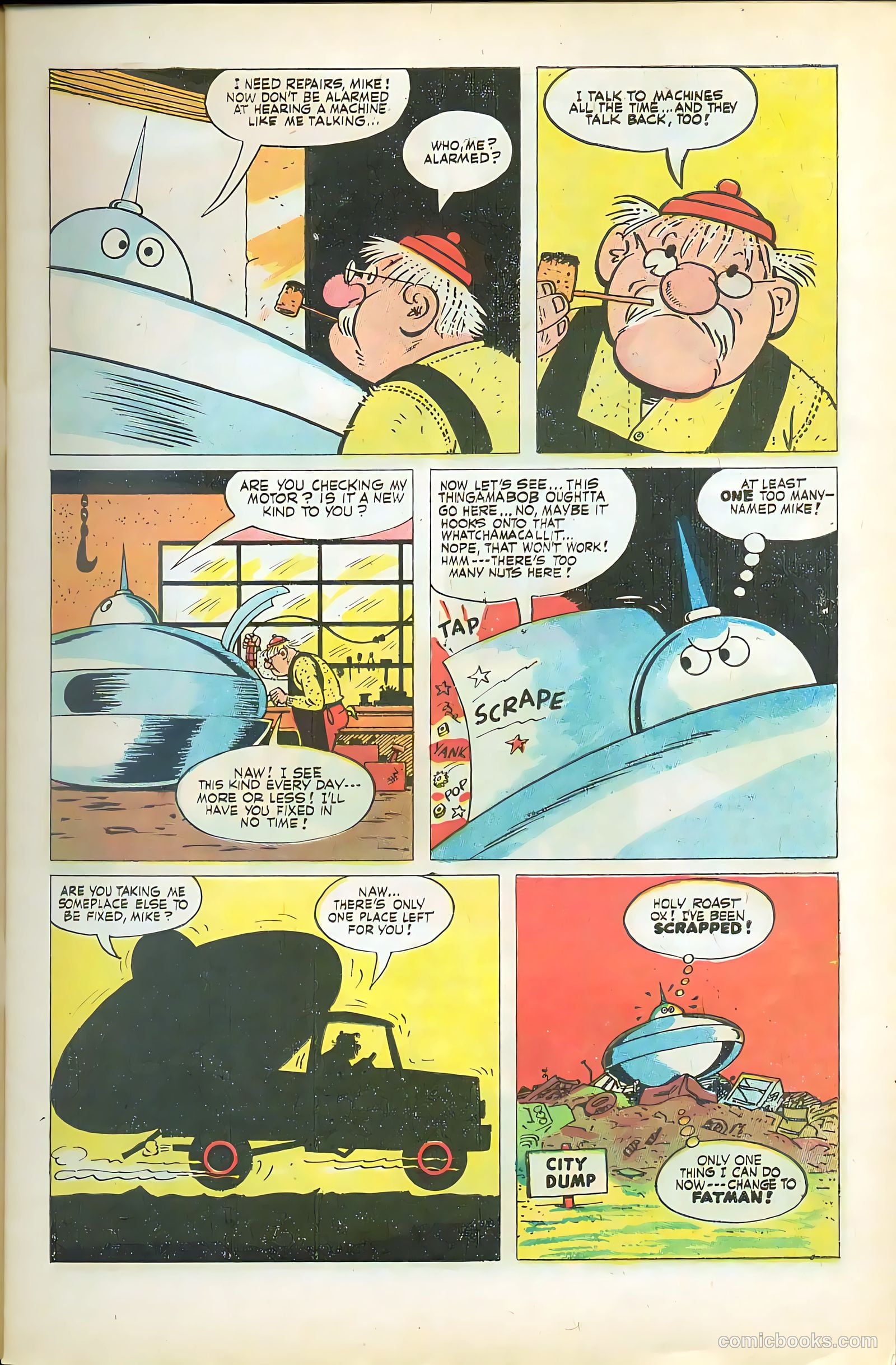 Fatman the Human Flying Saucer #2 — page 7 of 68