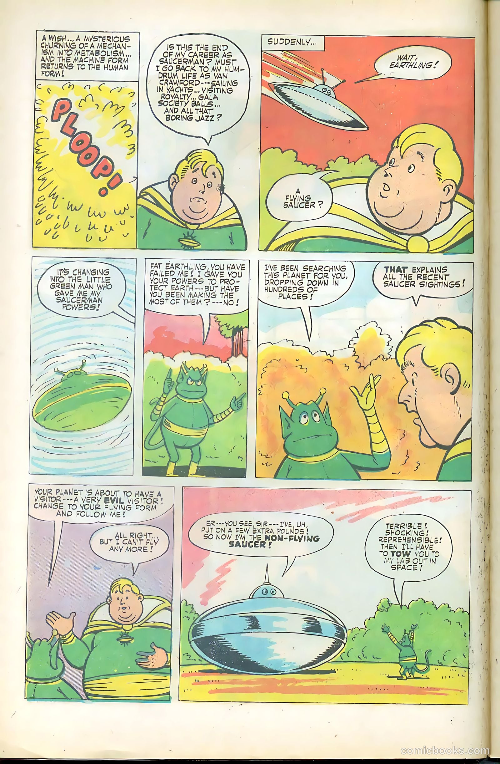 Fatman the Human Flying Saucer #2 — page 8 of 68