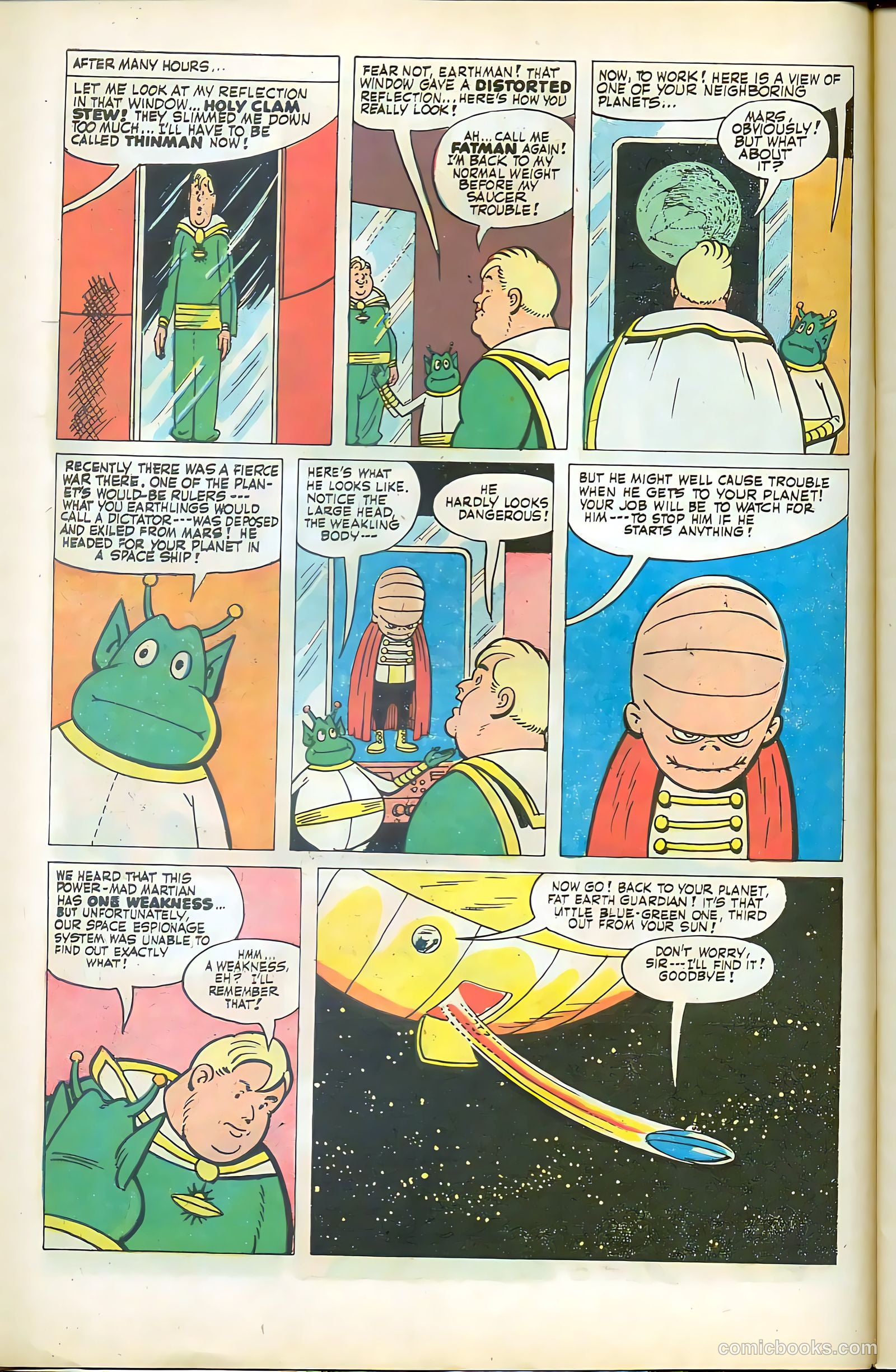 Fatman the Human Flying Saucer #2 — page 10 of 68