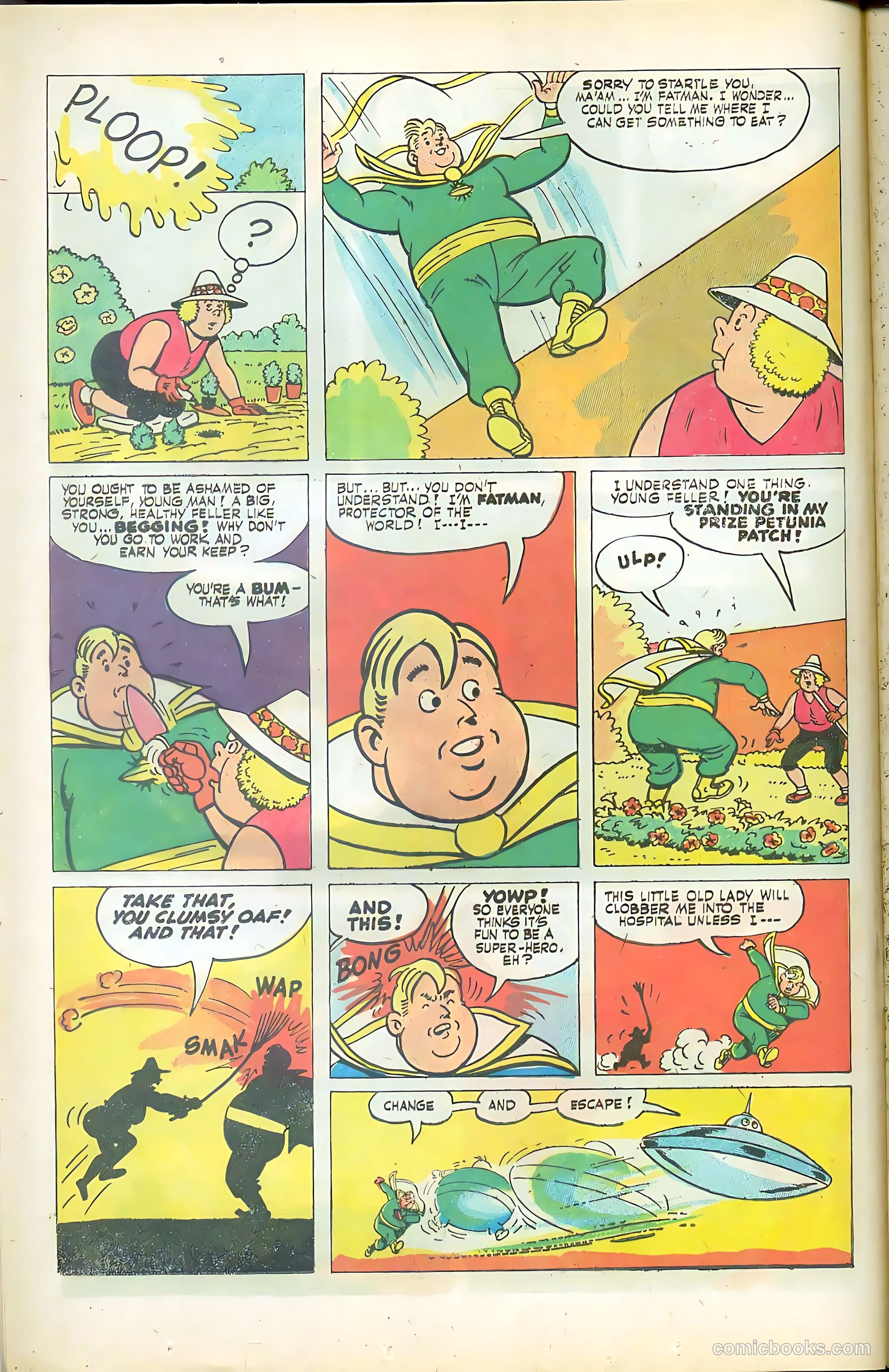 Fatman the Human Flying Saucer #2 — page 12 of 68