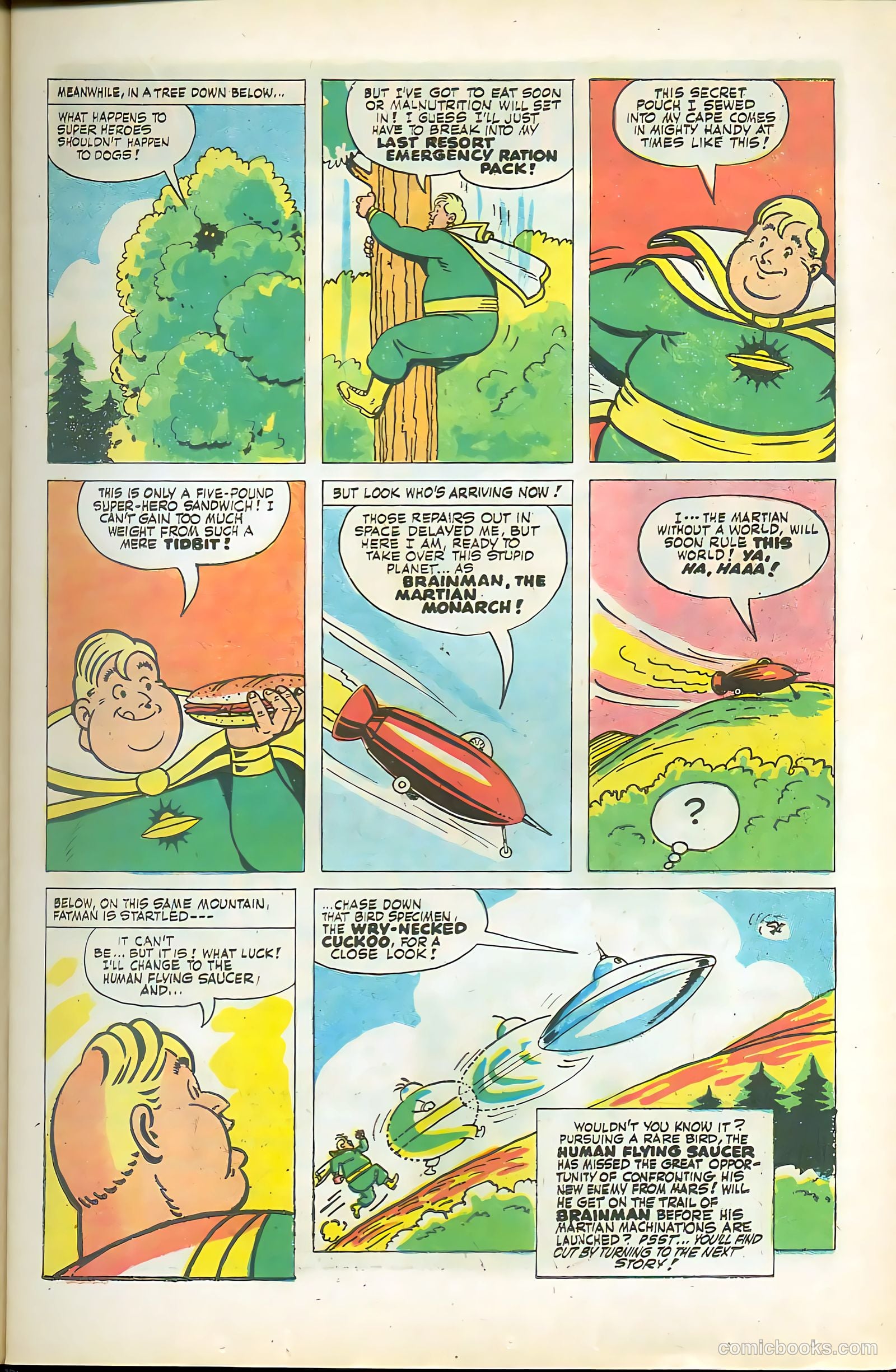Fatman the Human Flying Saucer #2 — page 15 of 68