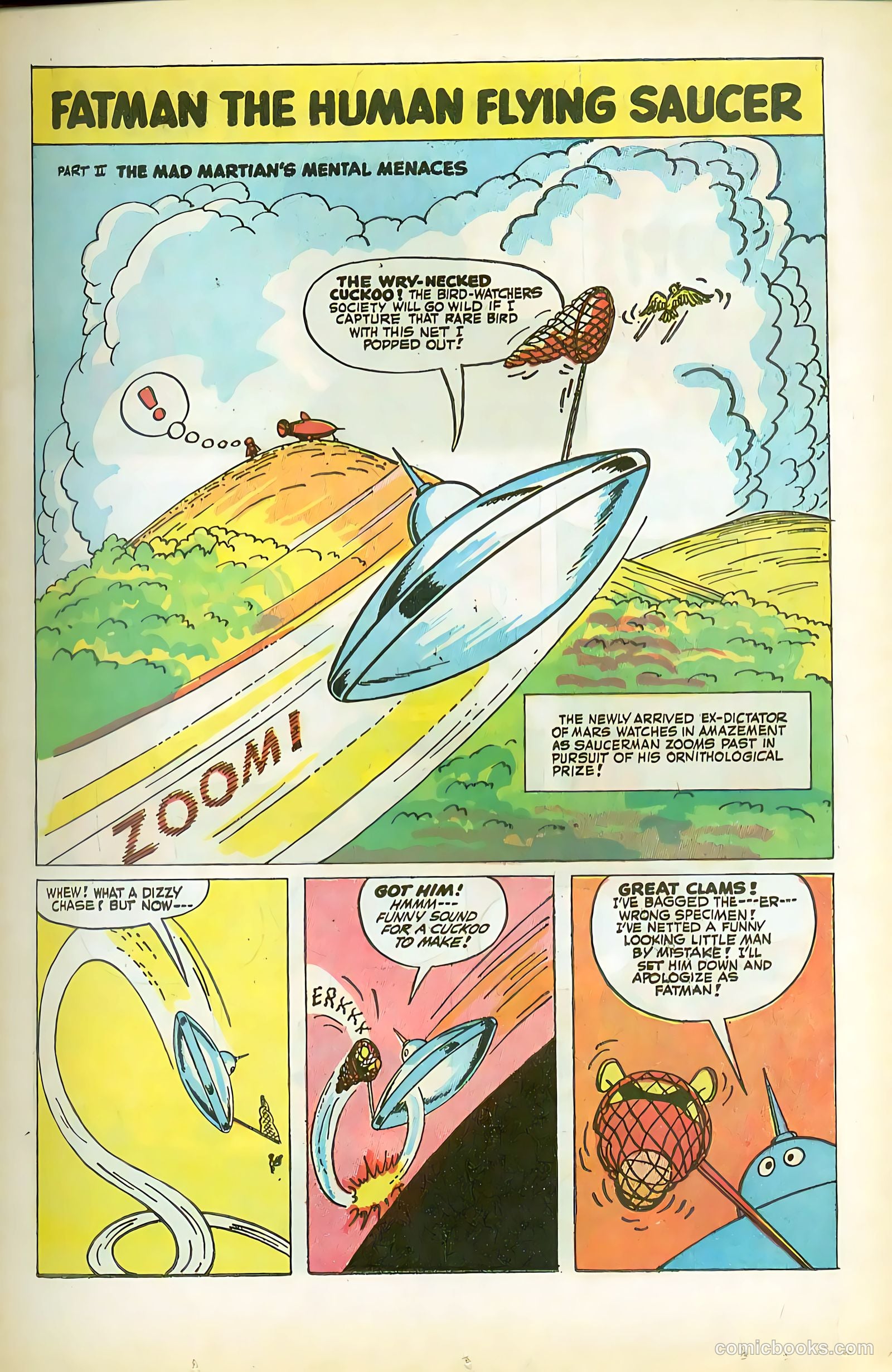 Fatman the Human Flying Saucer #2 — page 19 of 68