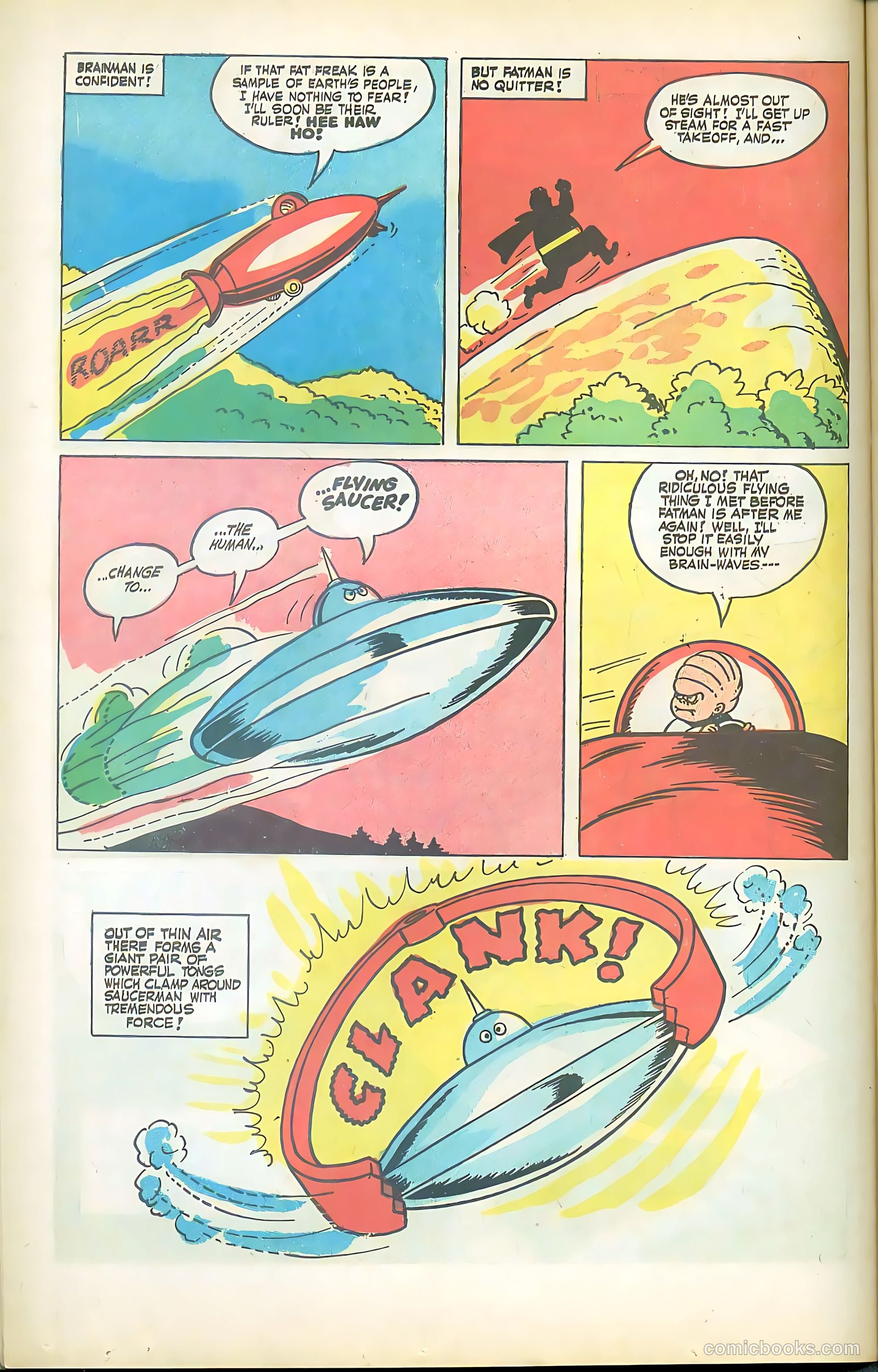 Fatman the Human Flying Saucer #2 — page 22 of 68