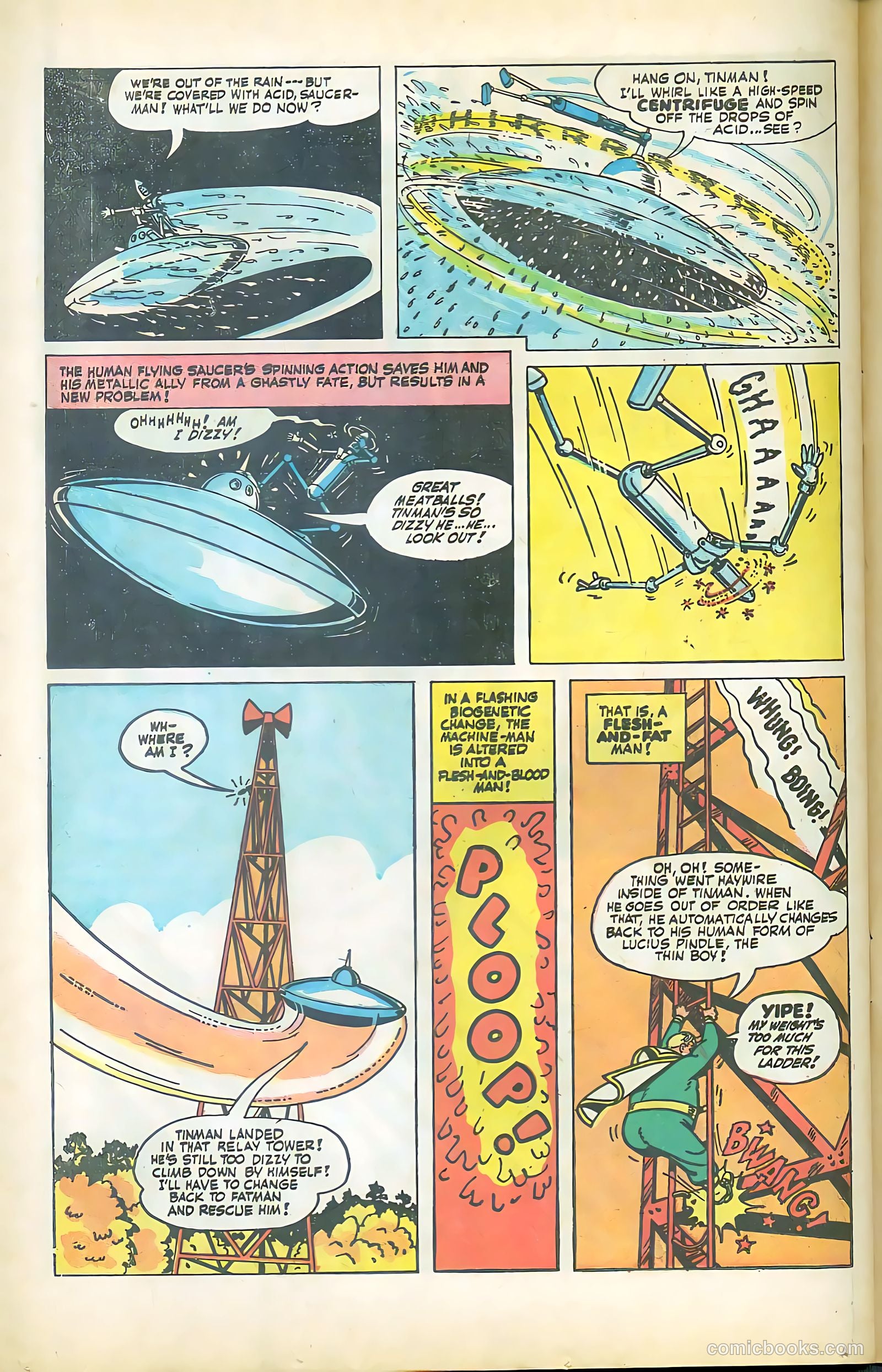 Fatman the Human Flying Saucer #2 — page 48 of 68