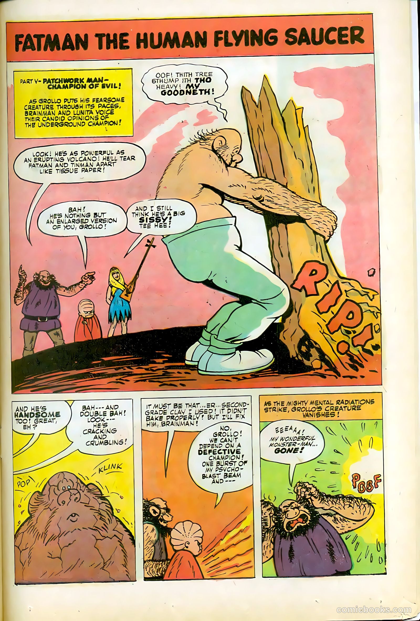 Fatman the Human Flying Saucer #2 — page 55 of 68