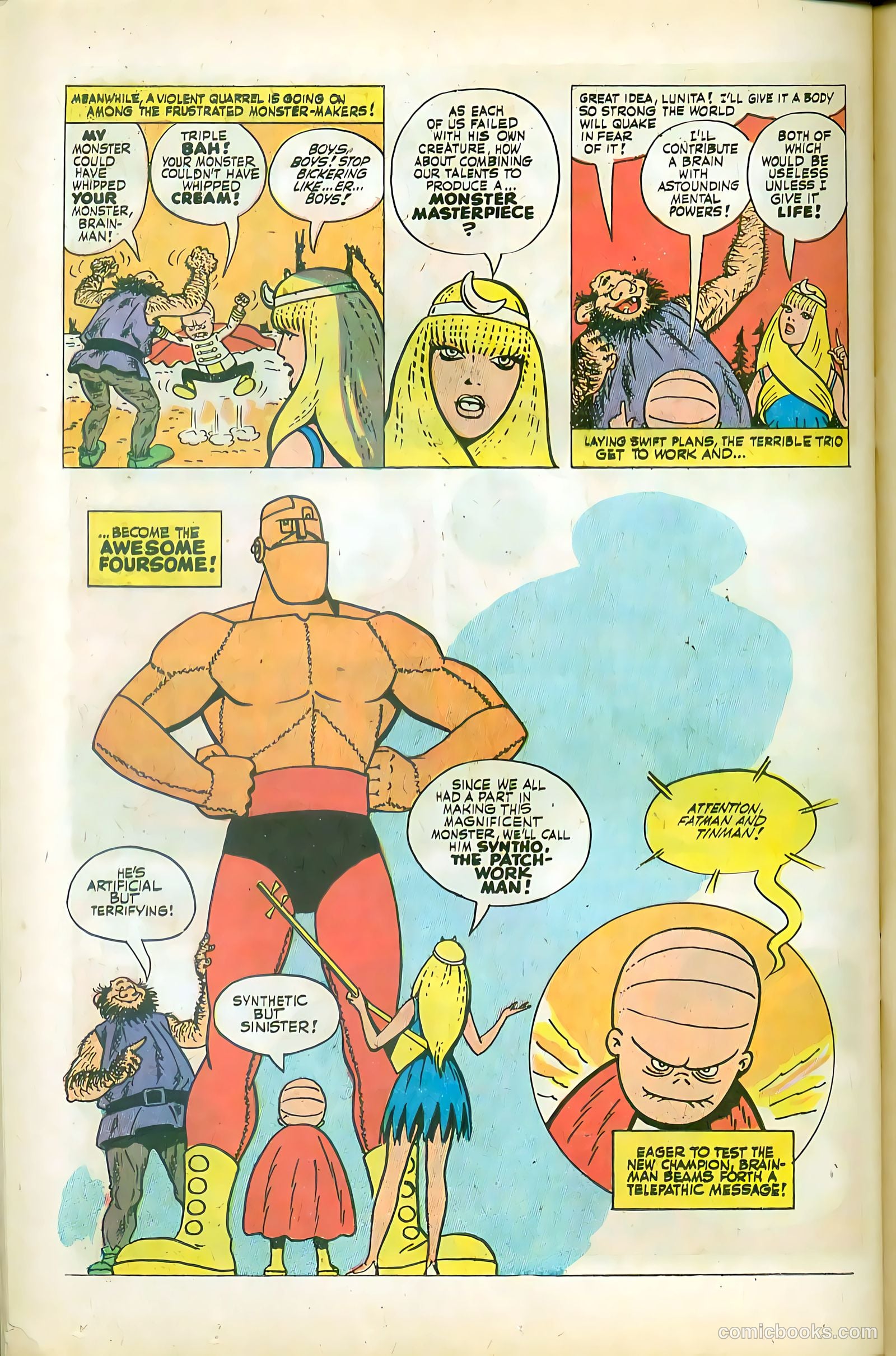 Fatman the Human Flying Saucer #2 — page 58 of 68