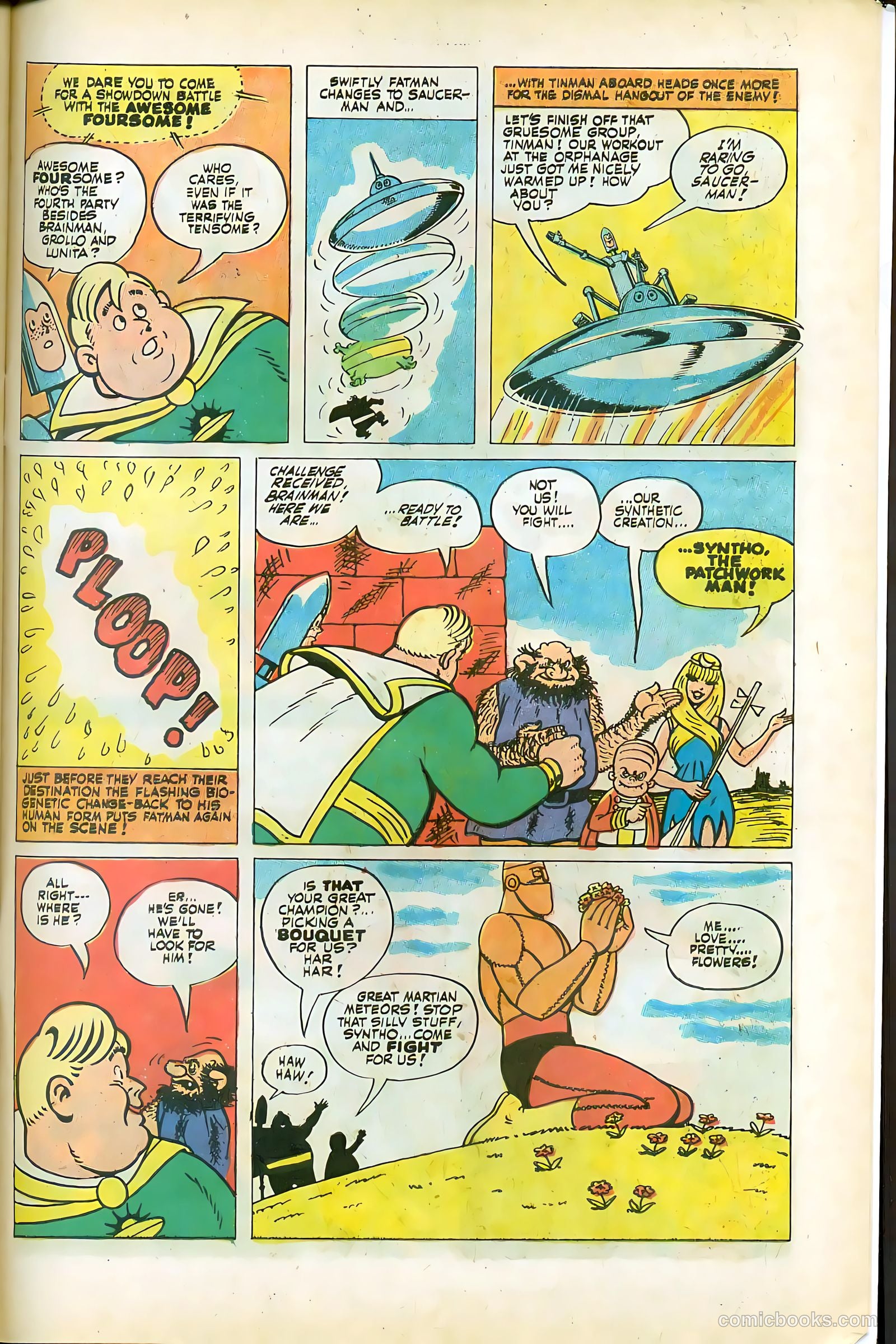Fatman the Human Flying Saucer #2 — page 59 of 68