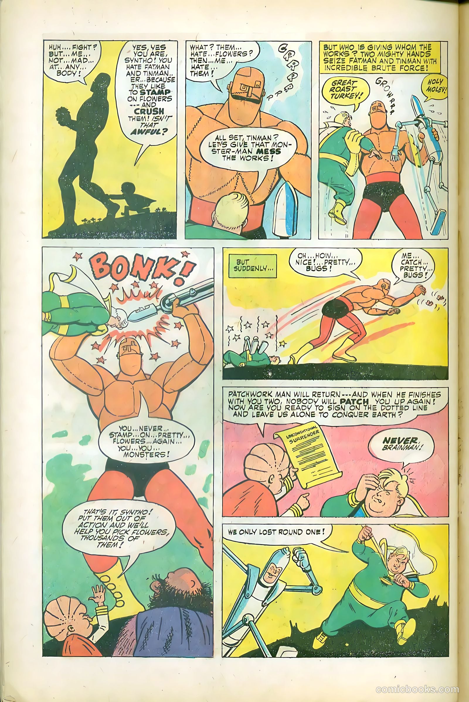 Fatman the Human Flying Saucer #2 — page 60 of 68