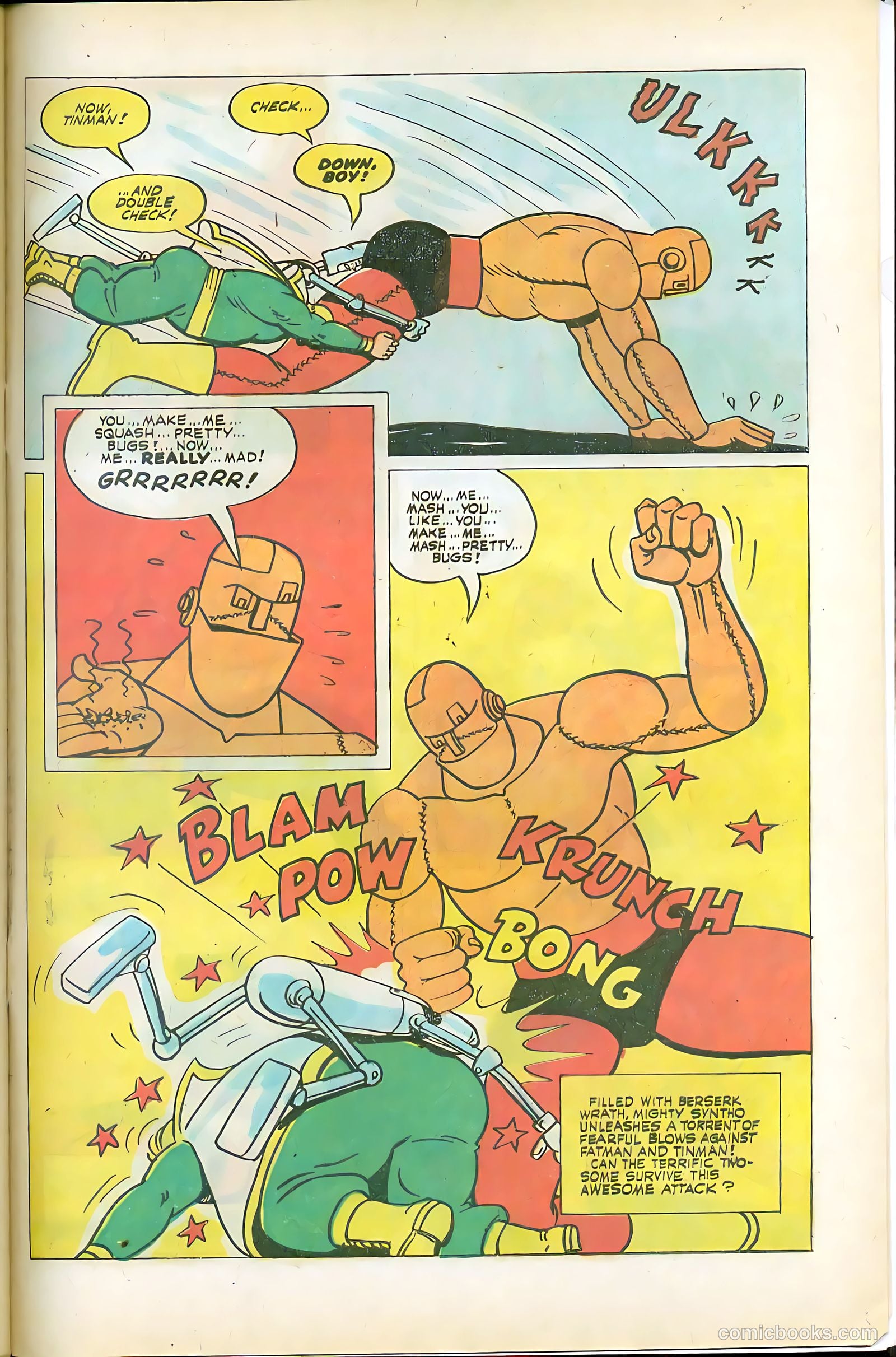 Fatman the Human Flying Saucer #2 — page 61 of 68