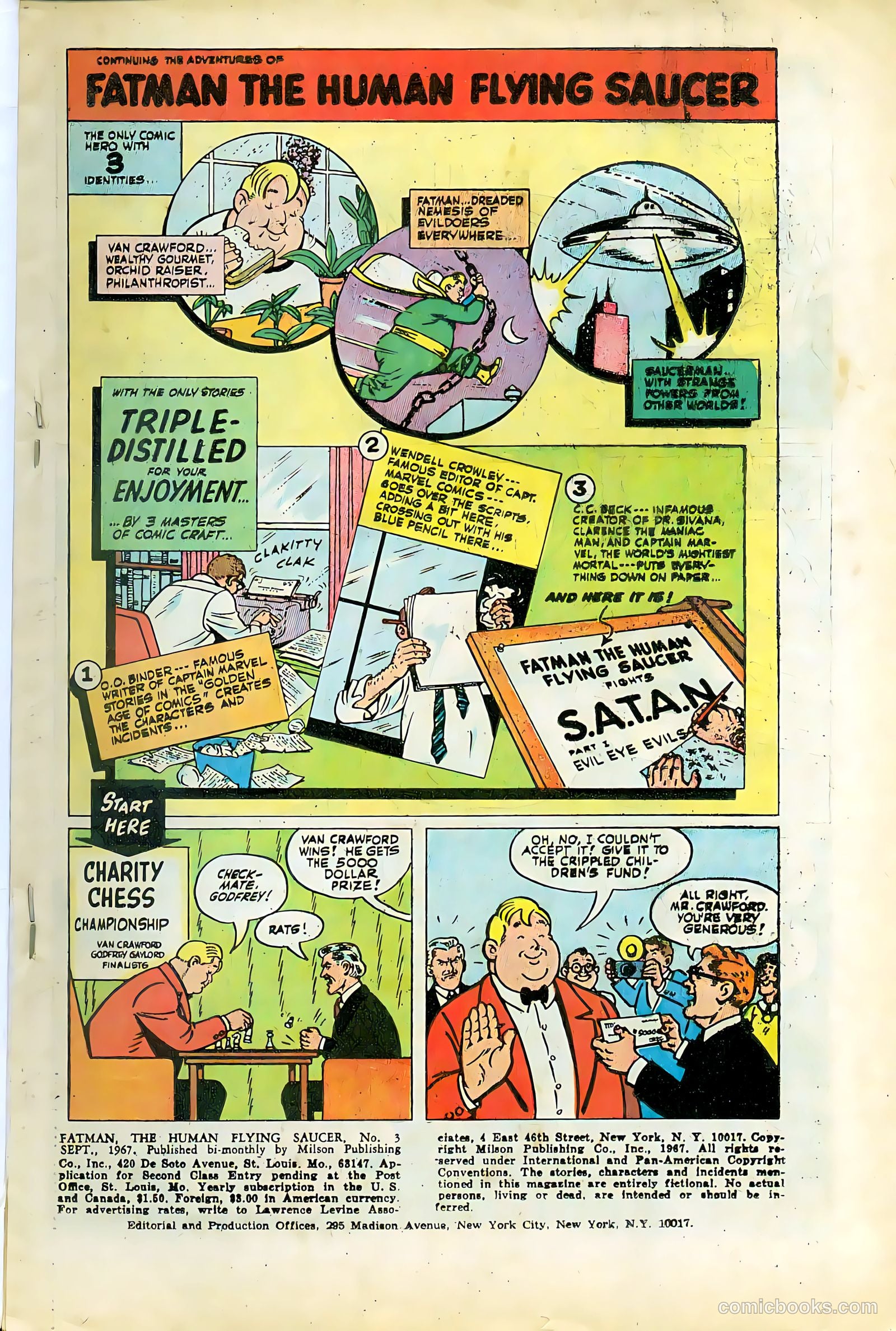 Fatman the Human Flying Saucer #3 — page 3 of 68