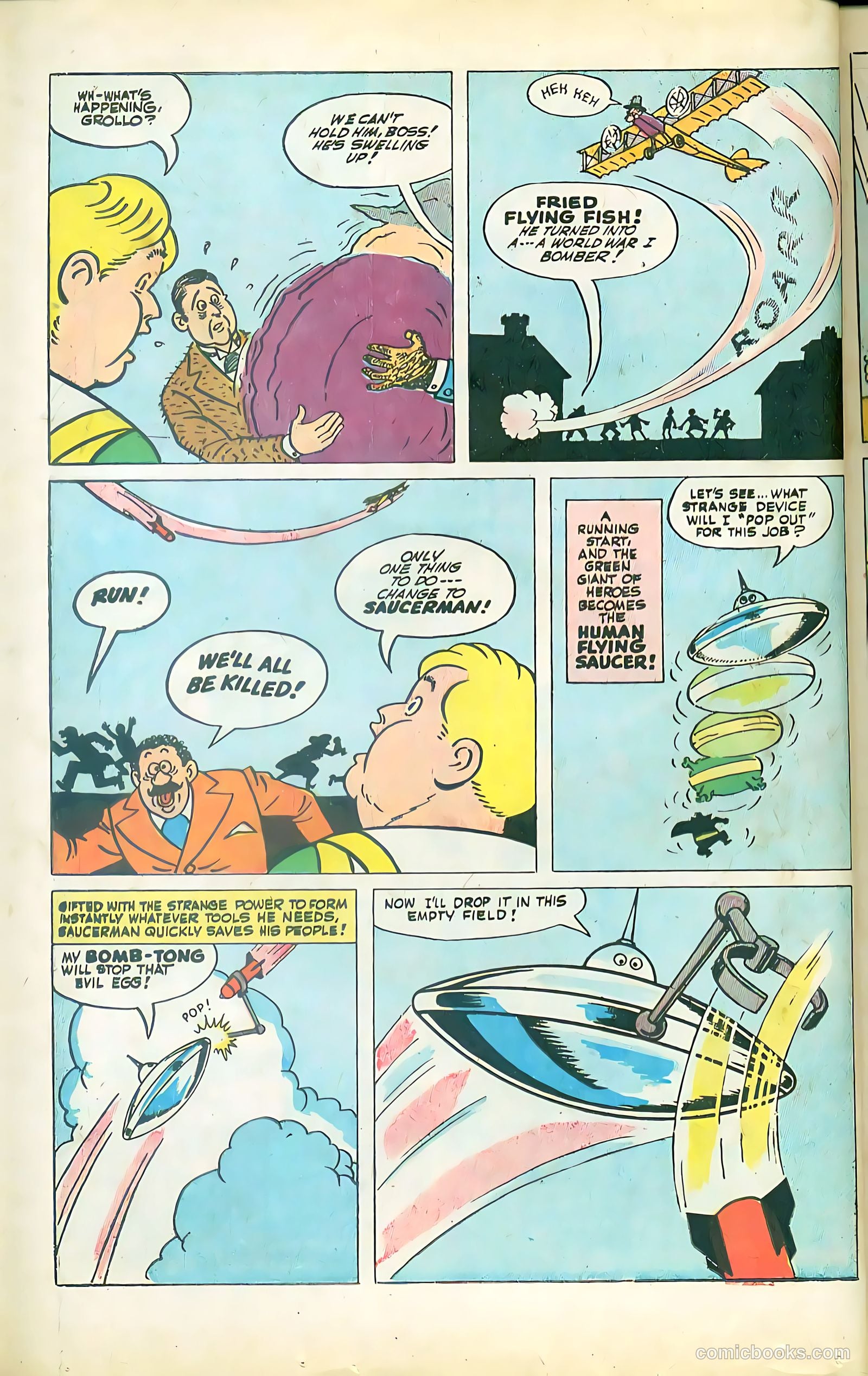 Fatman the Human Flying Saucer #3 — page 8 of 68