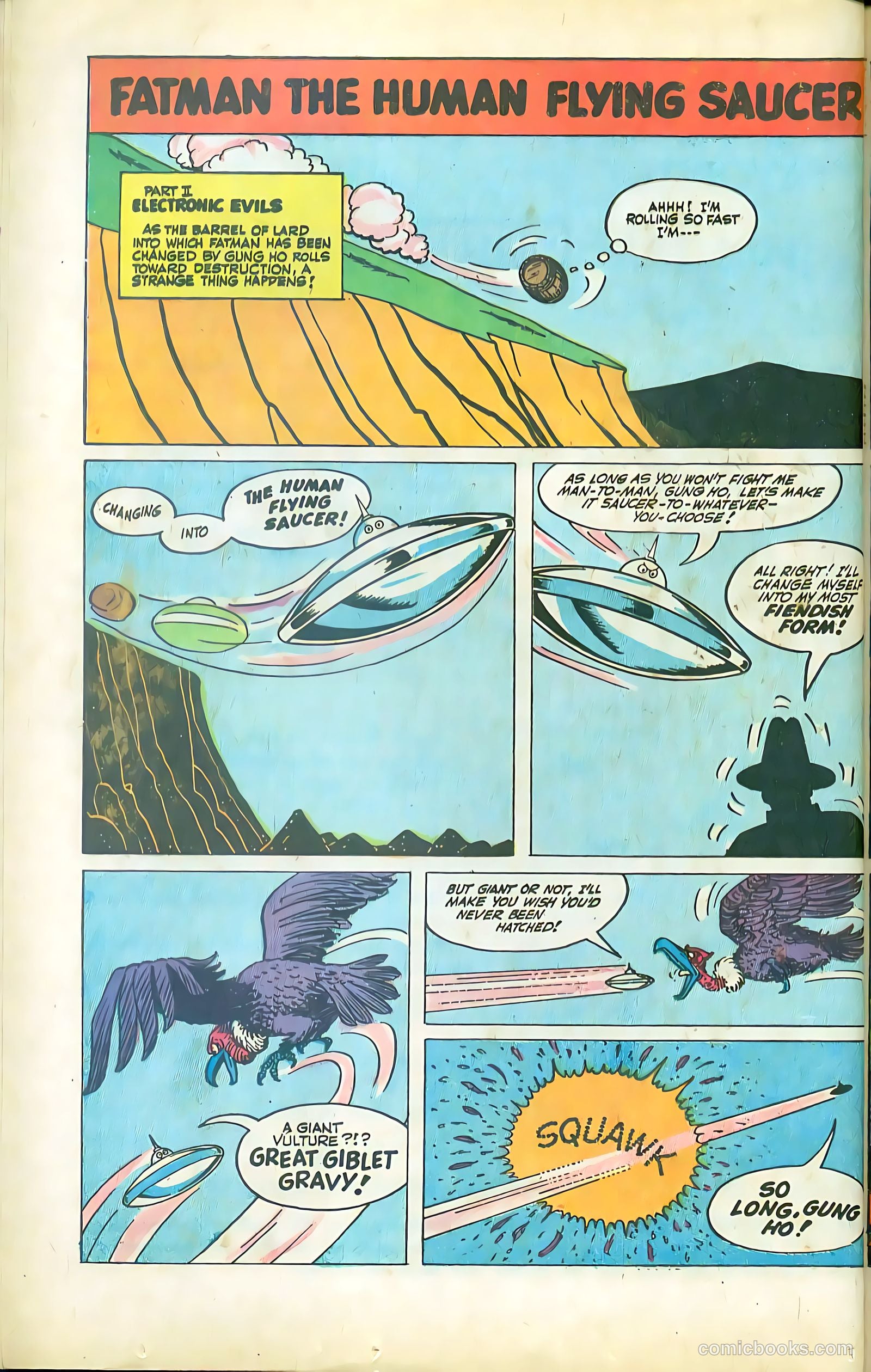 Fatman the Human Flying Saucer #3 — page 14 of 68