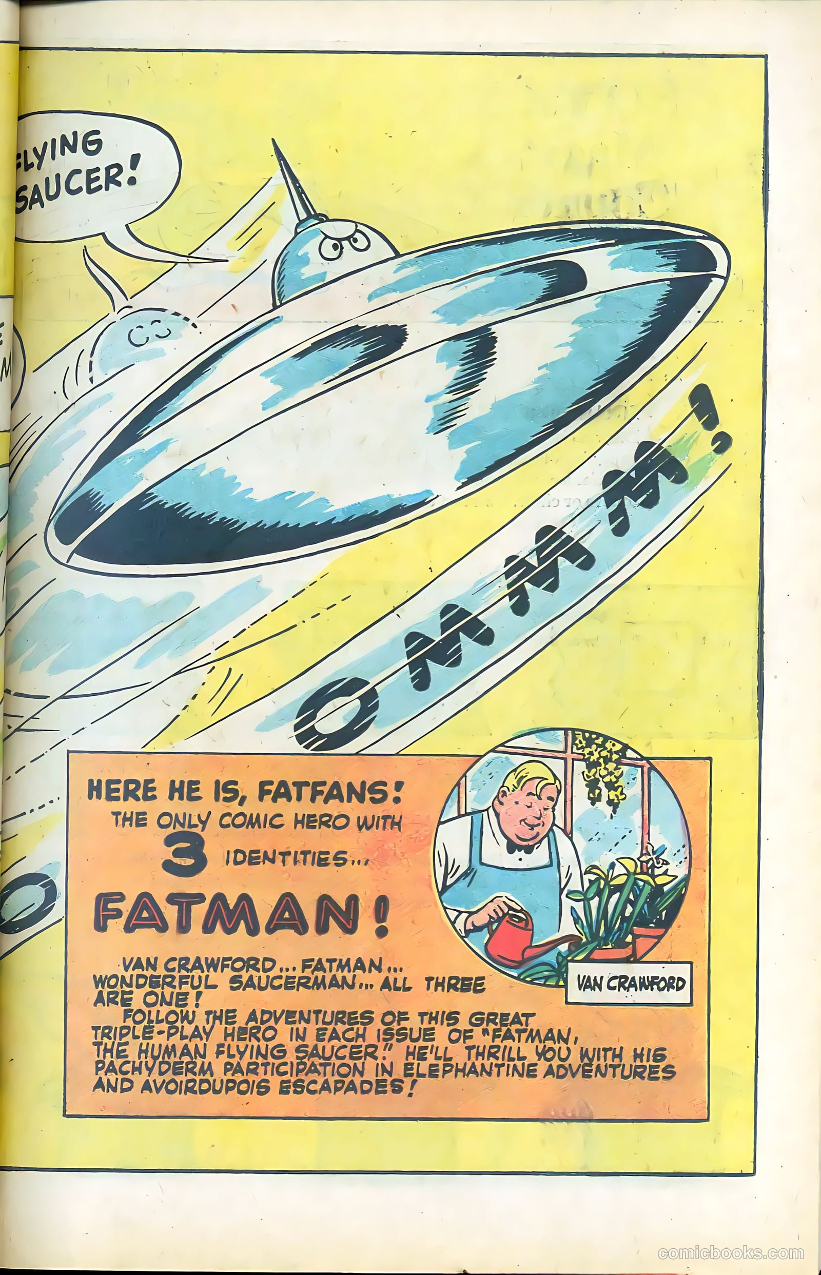 Fatman the Human Flying Saucer #3 — page 35 of 68