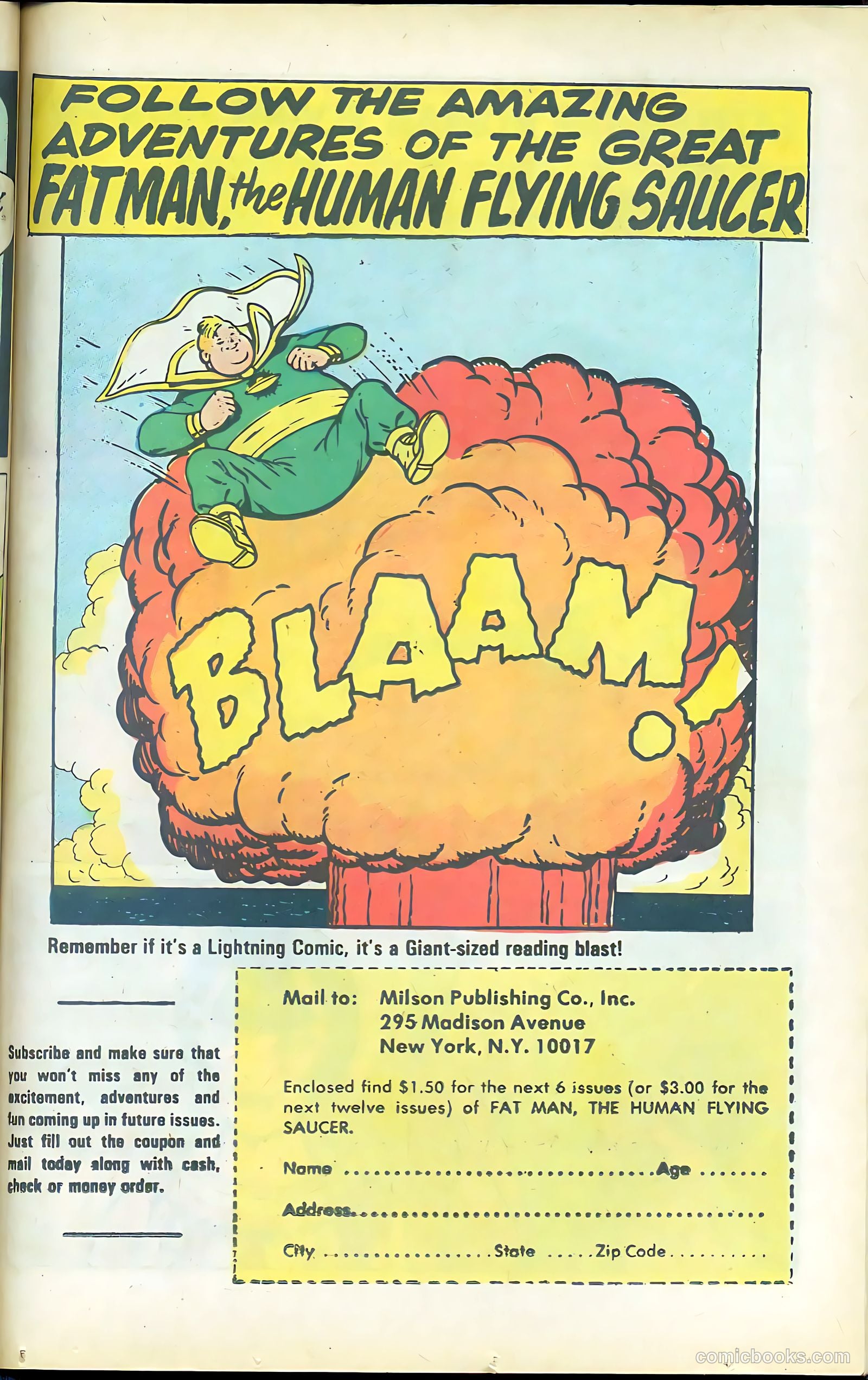 Fatman the Human Flying Saucer #3 — page 45 of 68