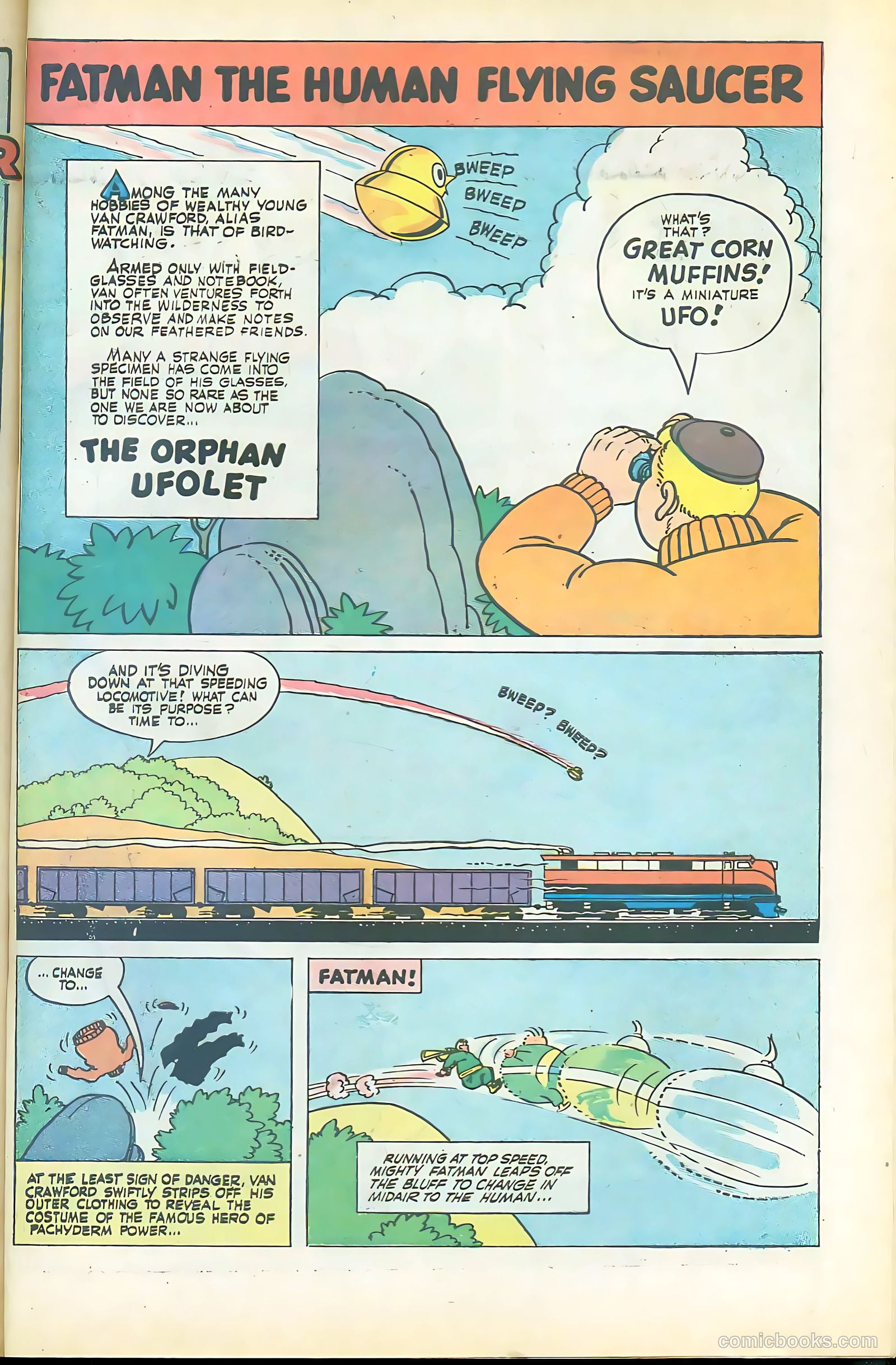Fatman the Human Flying Saucer #3 — page 59 of 68