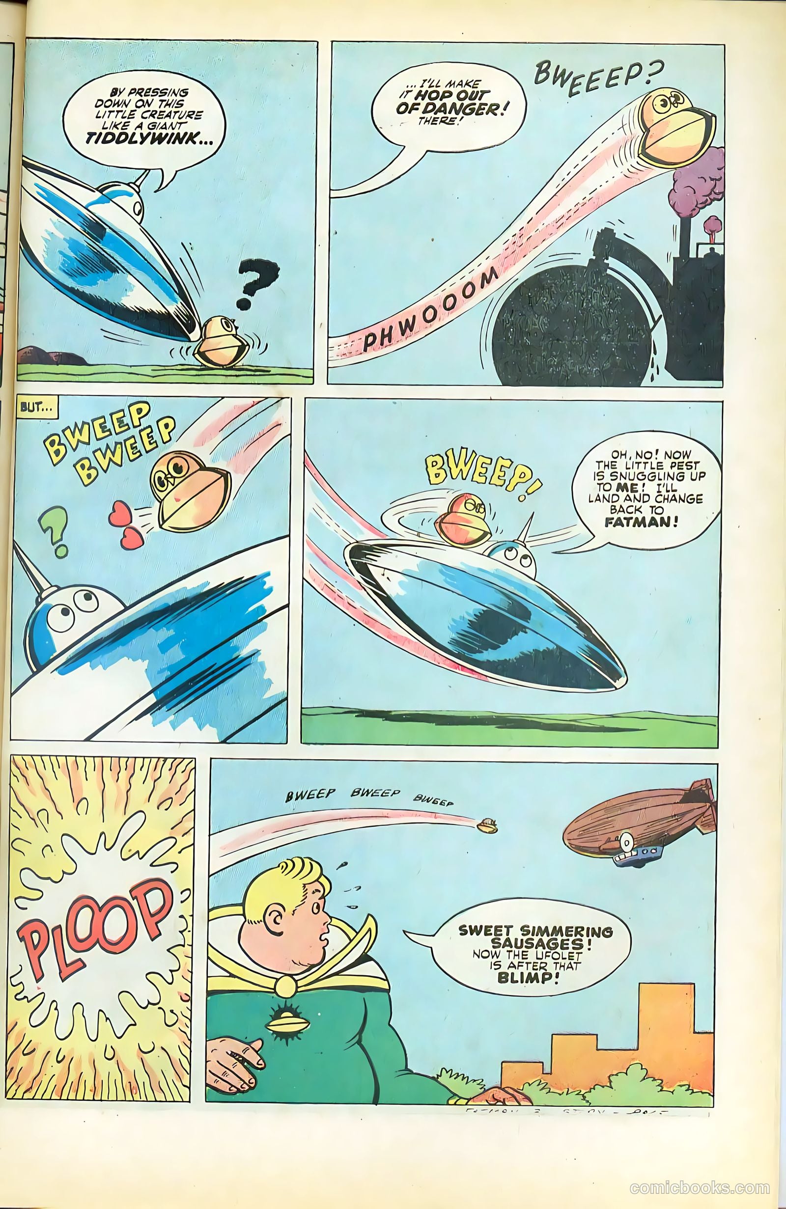 Fatman the Human Flying Saucer #3 — page 61 of 68