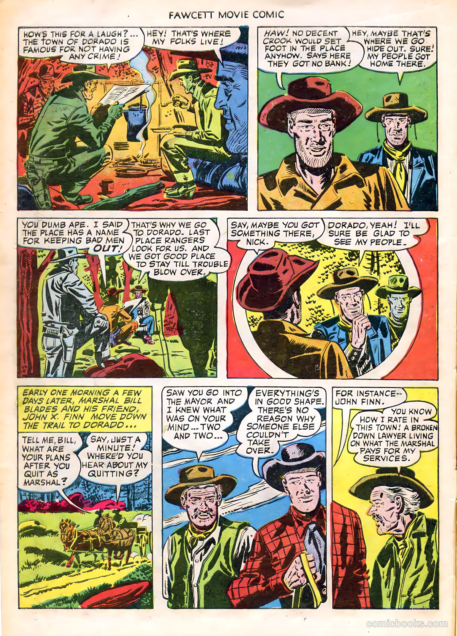 Fawcett Movie Comic #10 — page 6 of 36