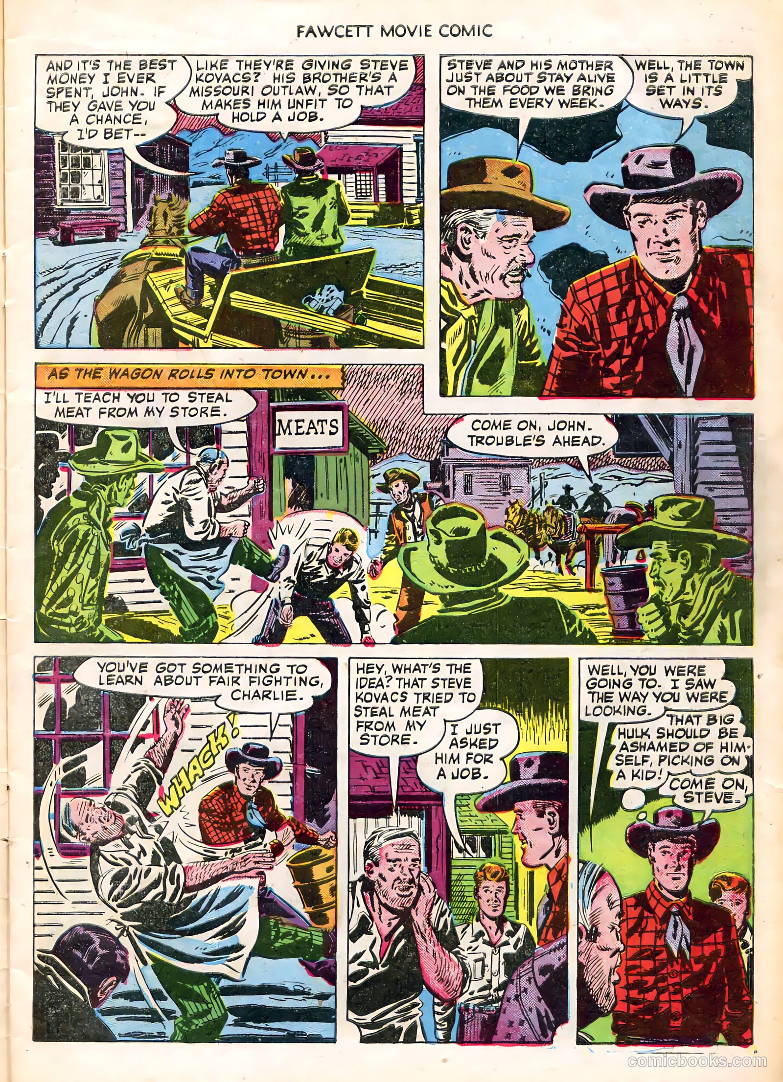 Fawcett Movie Comic #10 — page 7 of 36