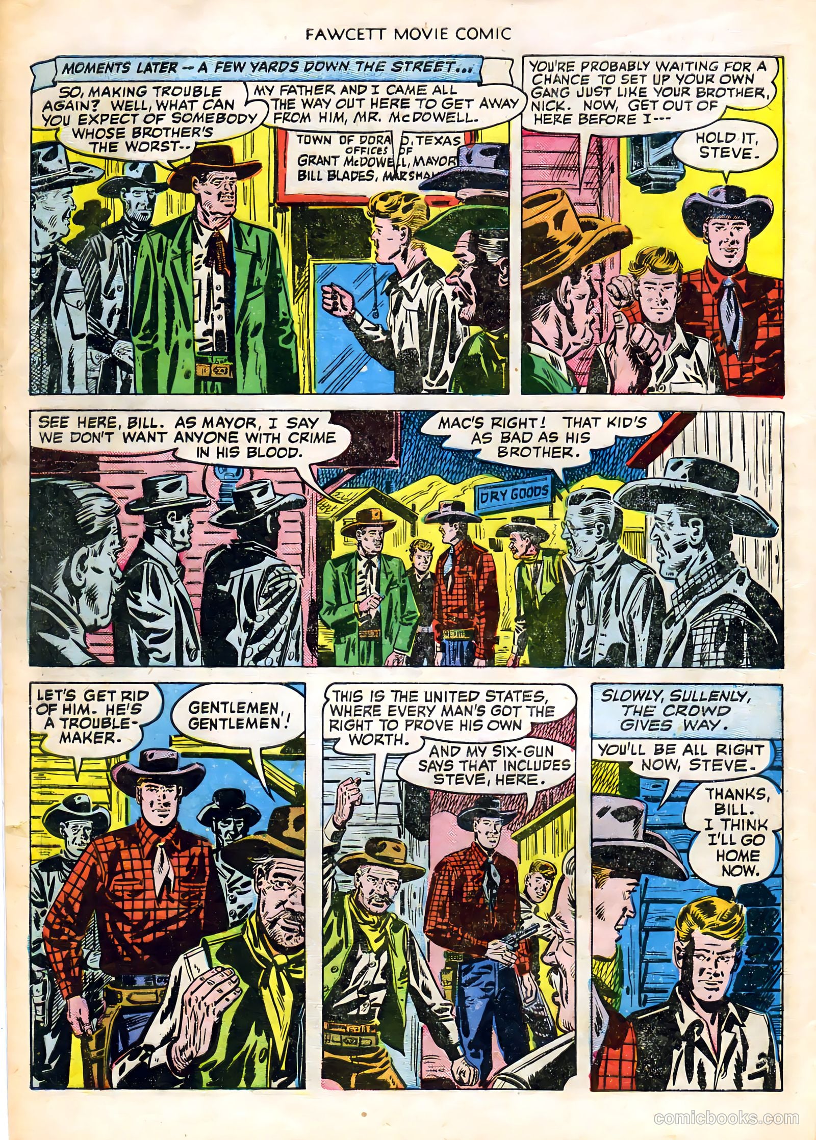 Fawcett Movie Comic #10 — page 8 of 36