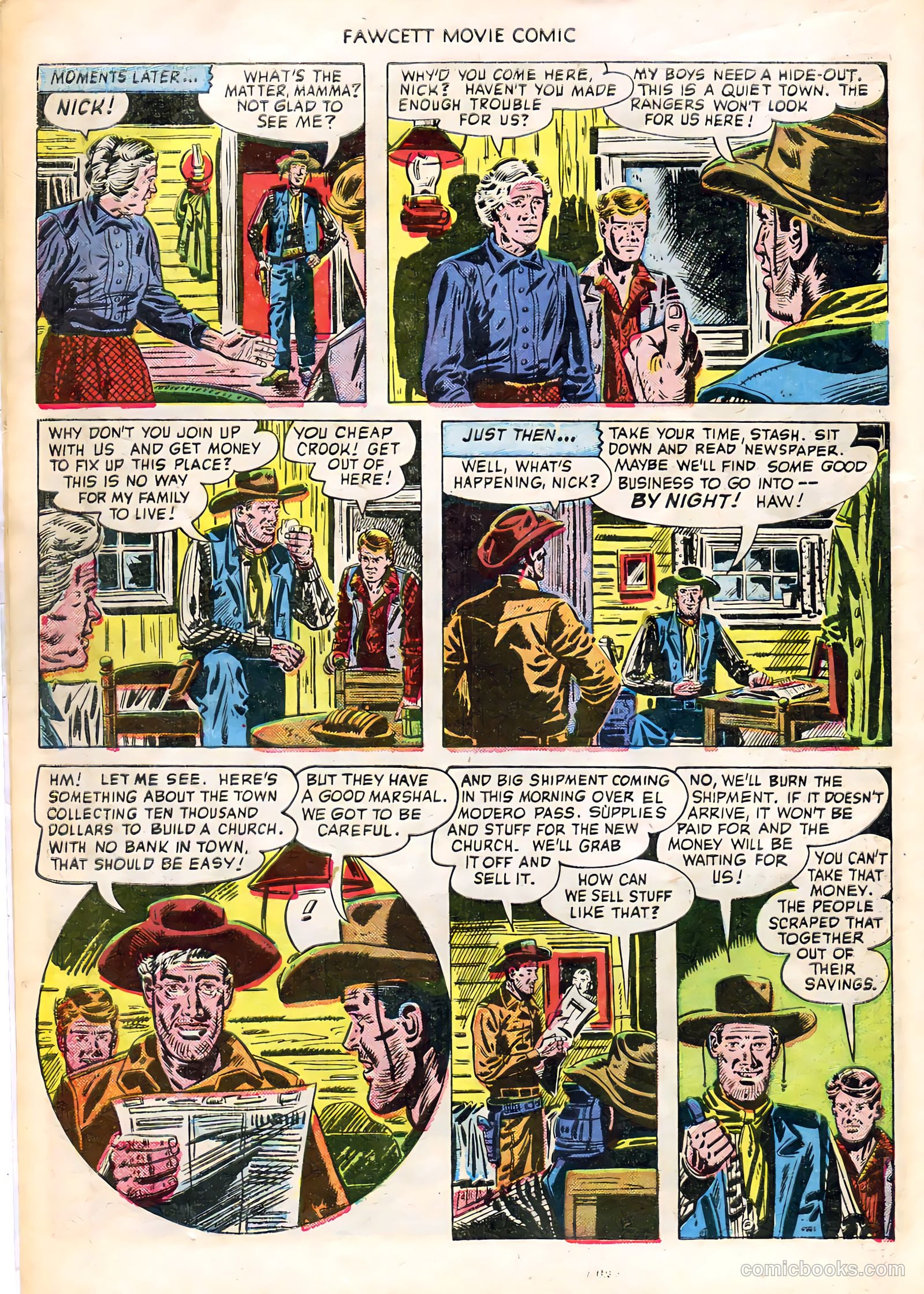 Fawcett Movie Comic #10 — page 10 of 36