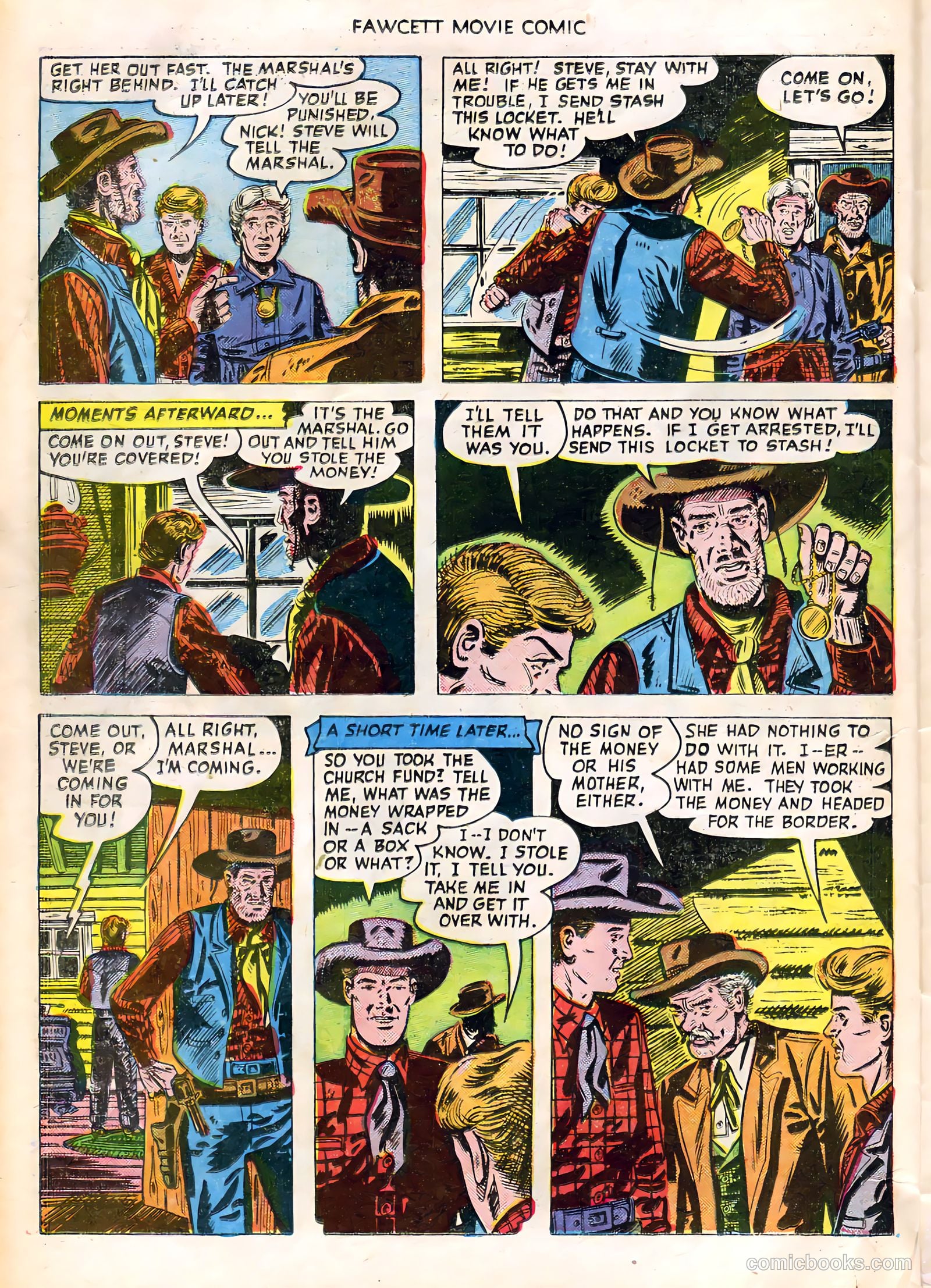 Fawcett Movie Comic #10 — page 22 of 36