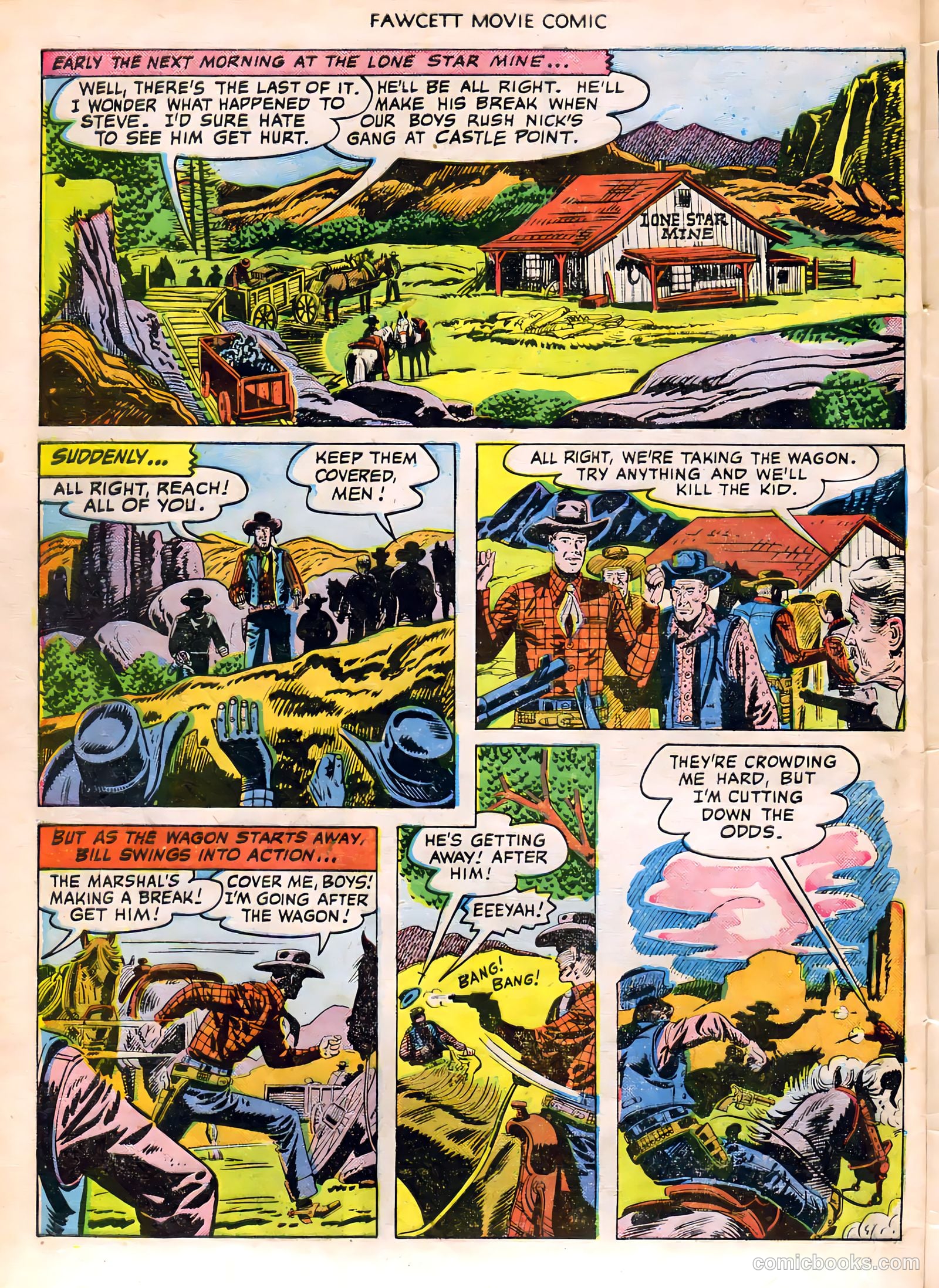 Fawcett Movie Comic #10 — page 32 of 36