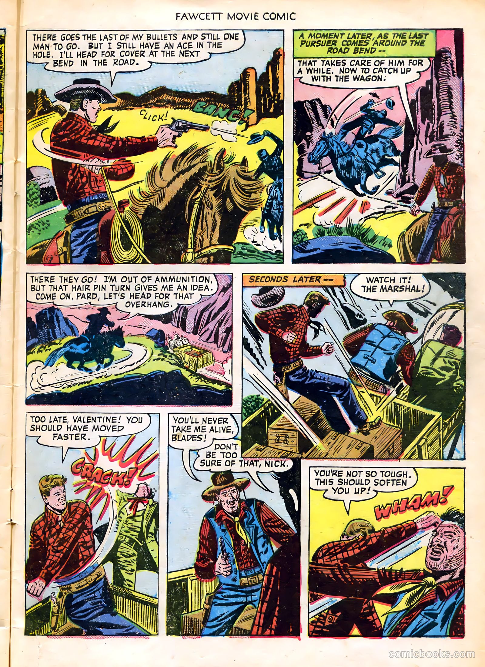 Fawcett Movie Comic #10 — page 33 of 36