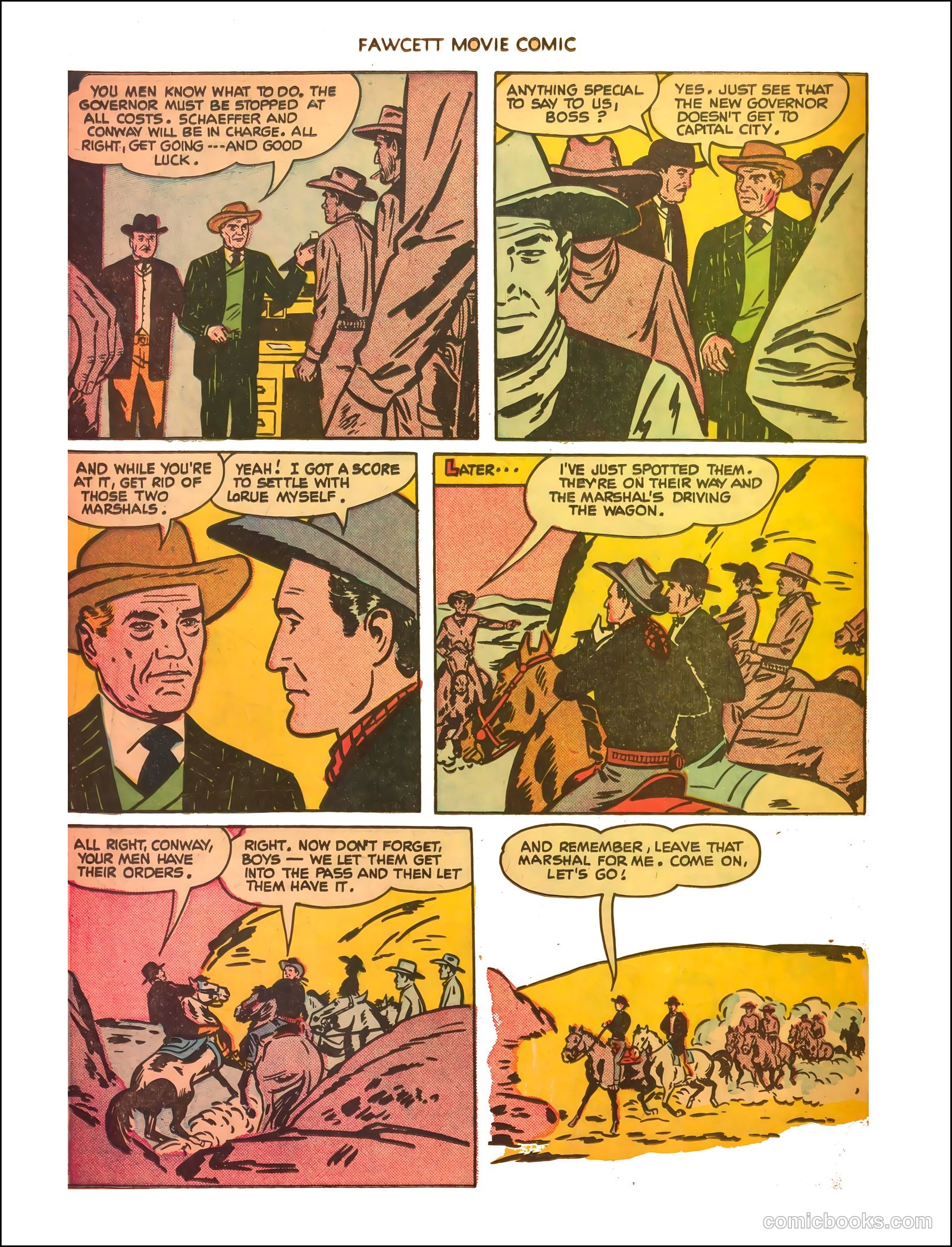 Fawcett Movie Comic #11 — page 25 of 35