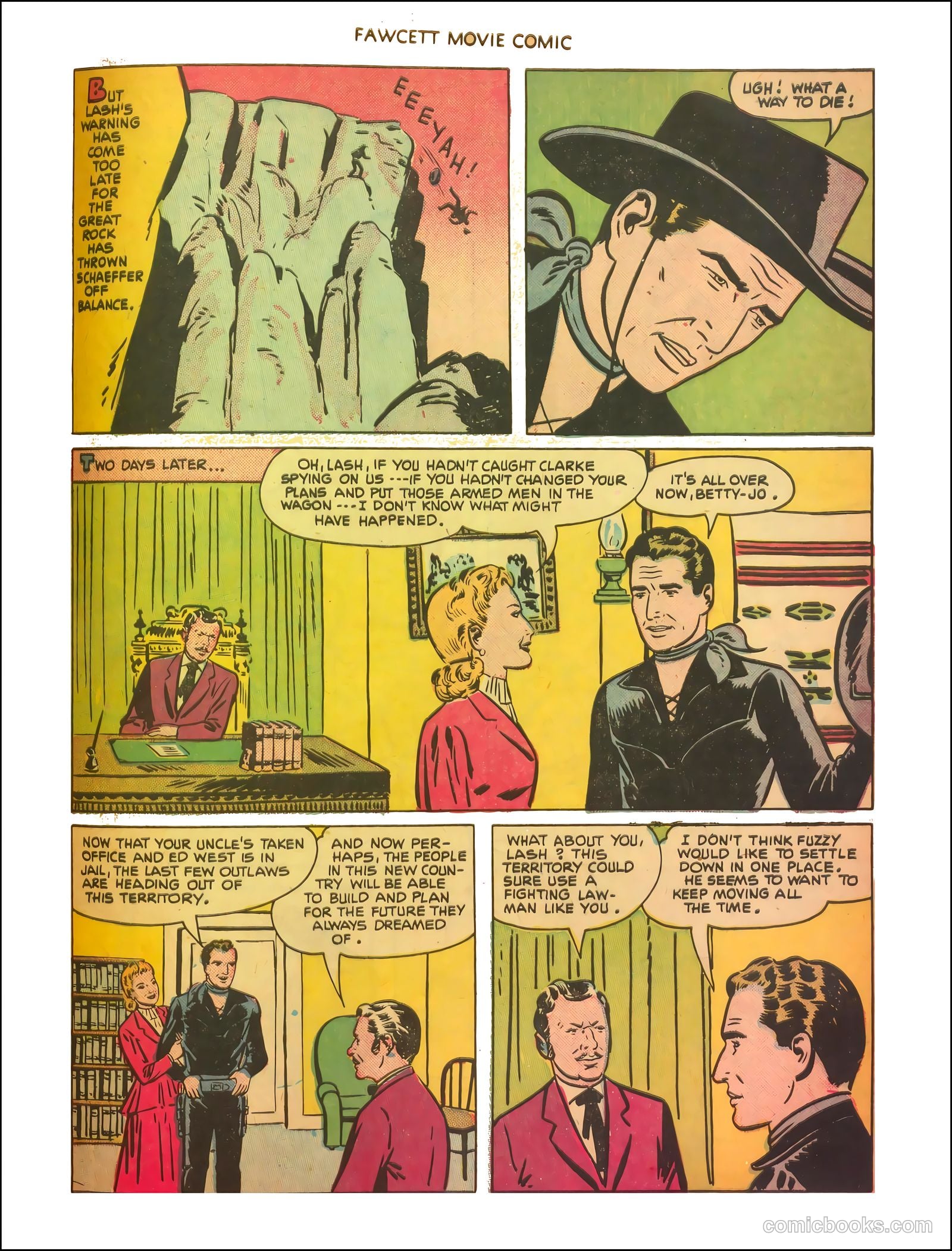 Fawcett Movie Comic #11 — page 32 of 35