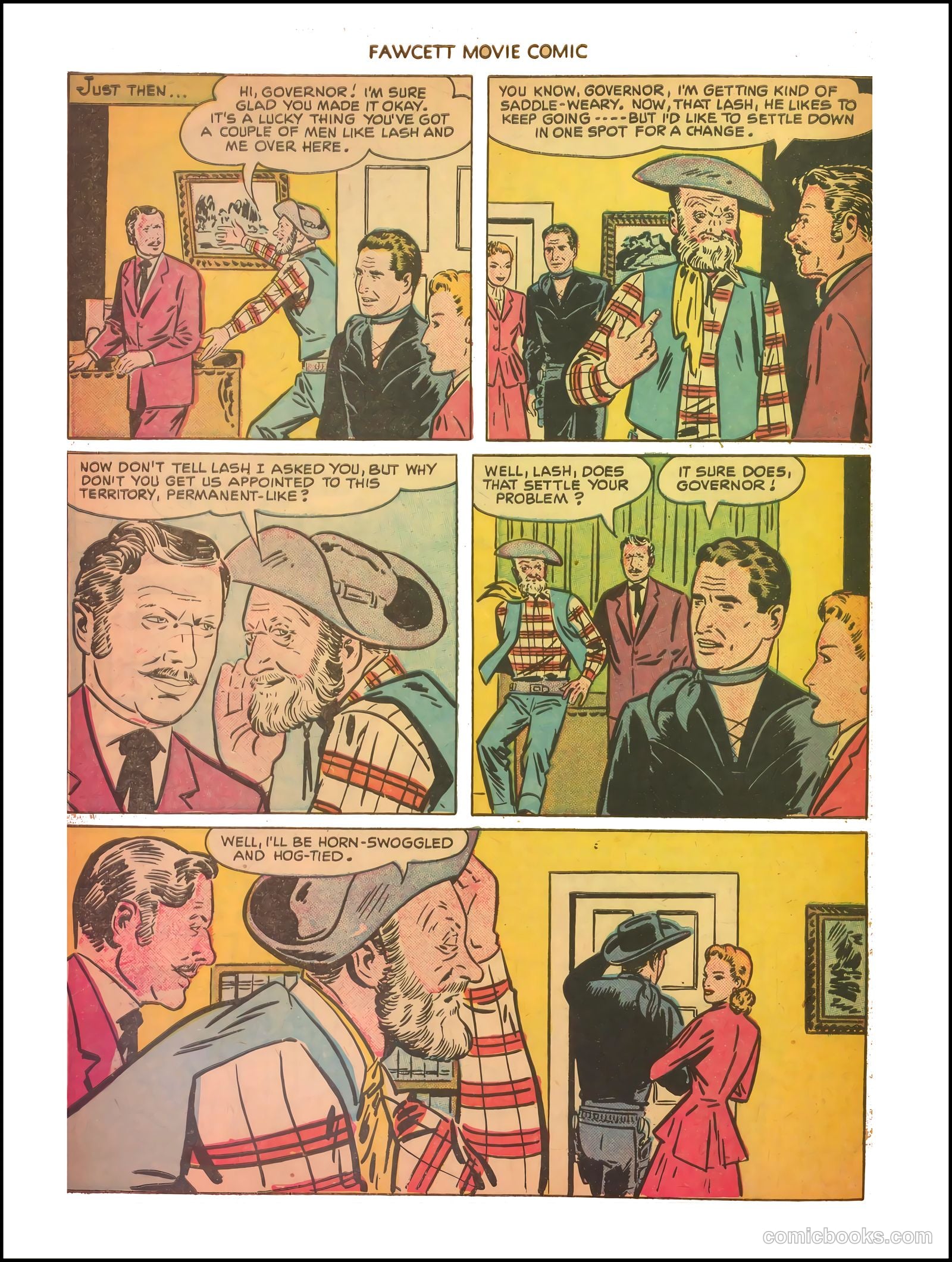 Fawcett Movie Comic #11 — page 33 of 35