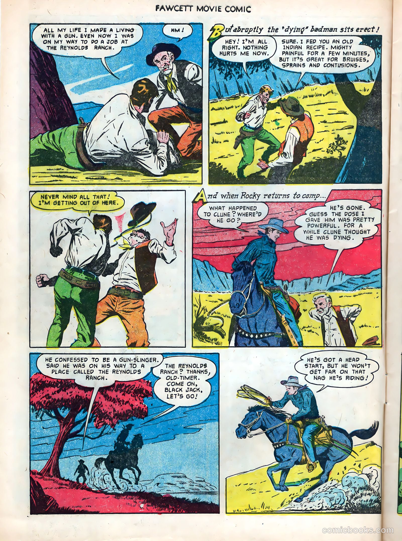 Fawcett Movie Comic #12 — page 8 of 36