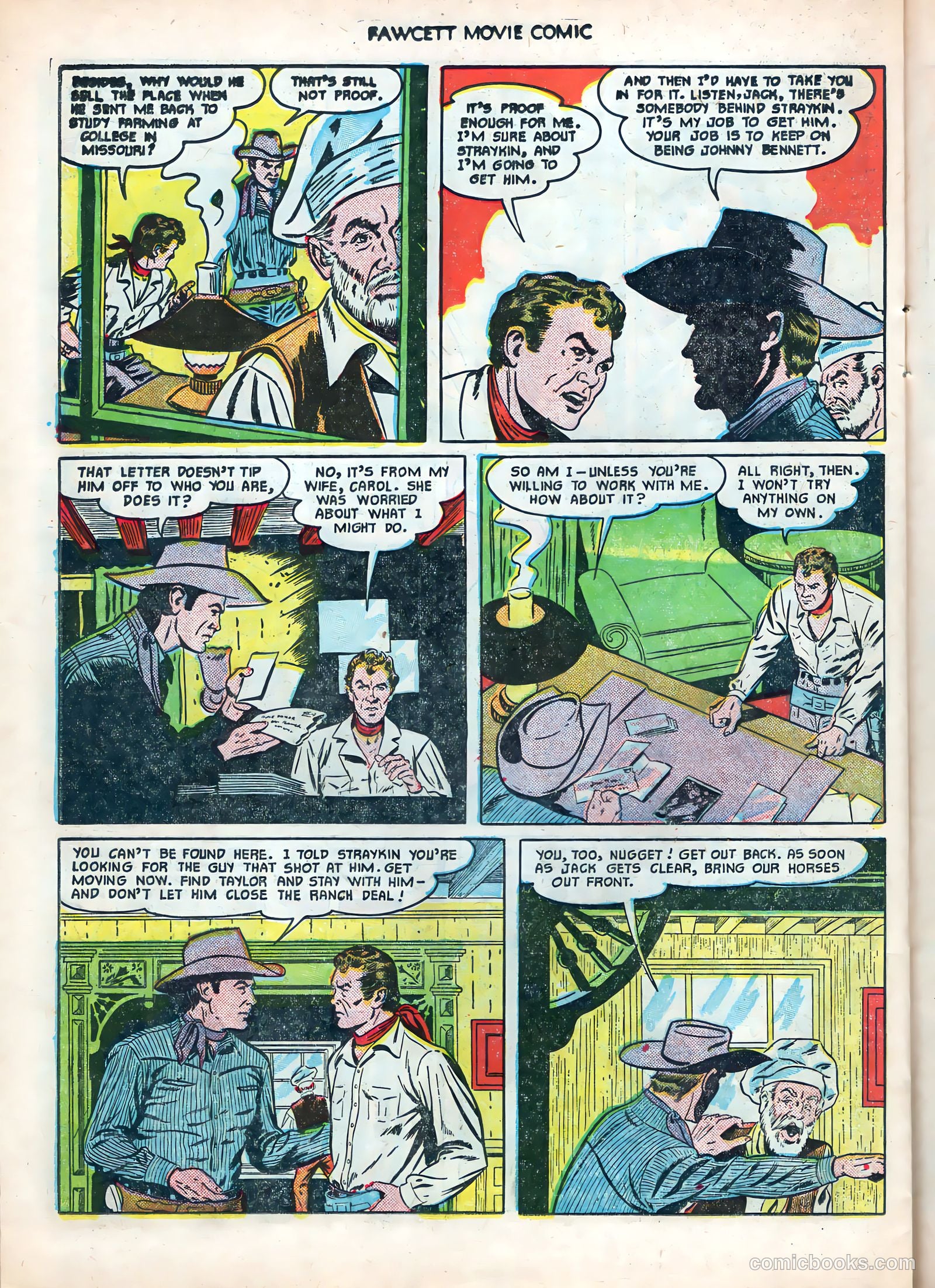 Fawcett Movie Comic #12 — page 22 of 36