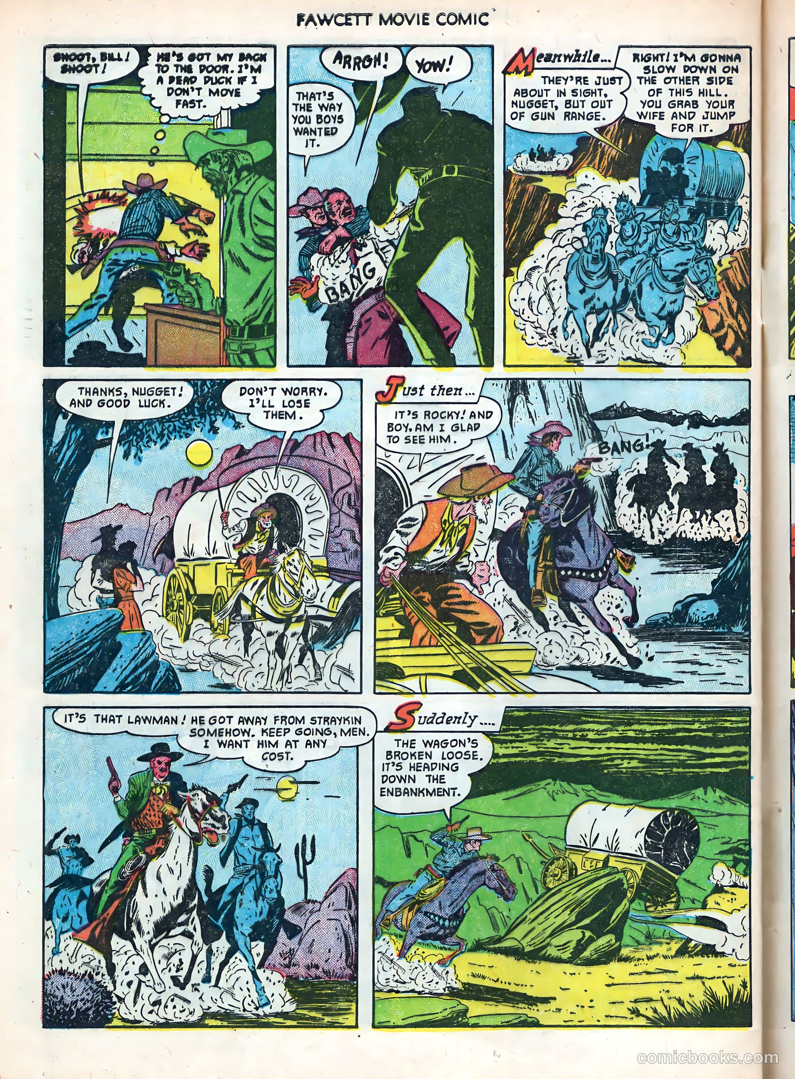 Fawcett Movie Comic #12 — page 32 of 36